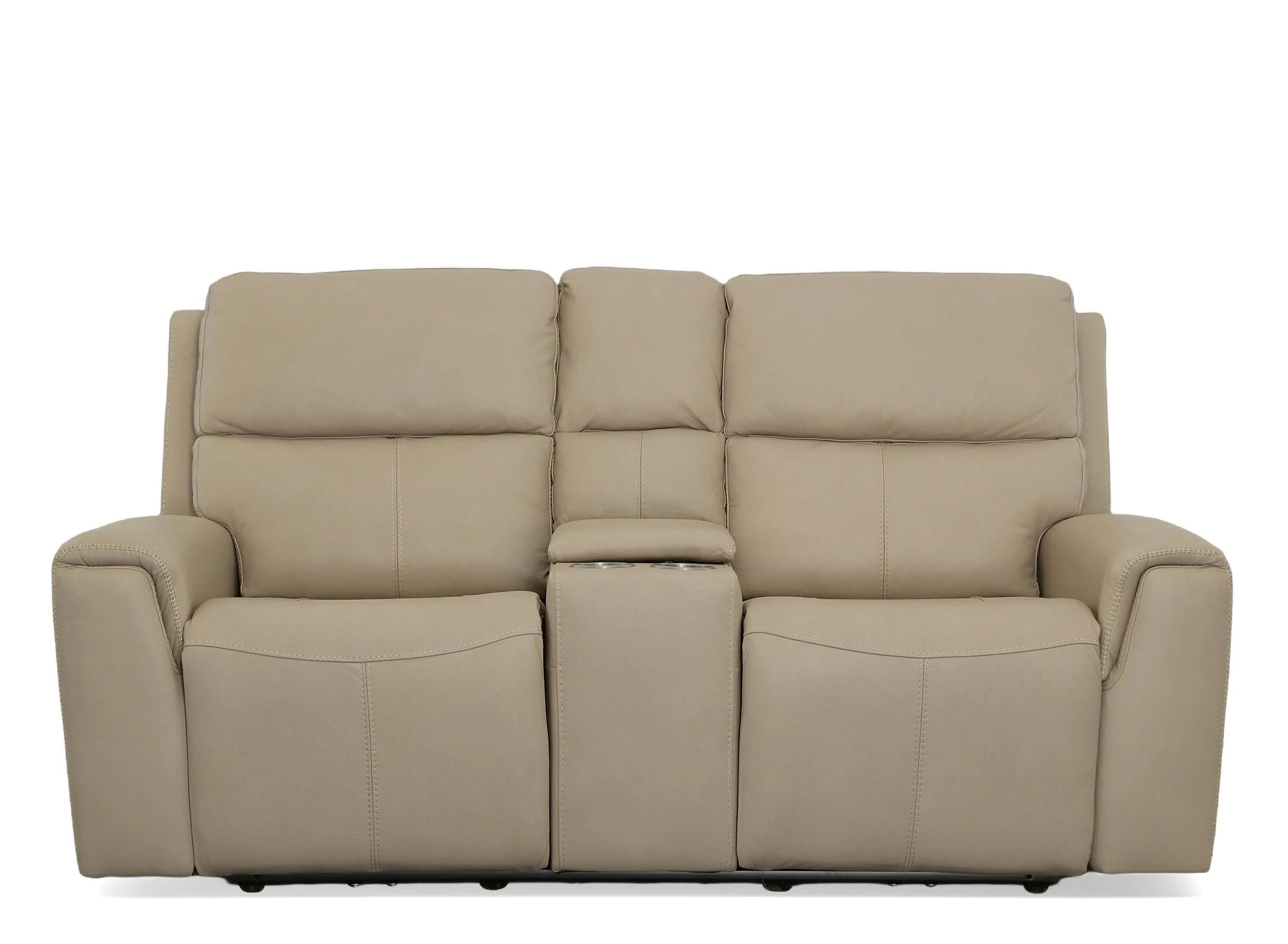 Jarvis Power Reclining Loveseat w/ Console & Power Headrests