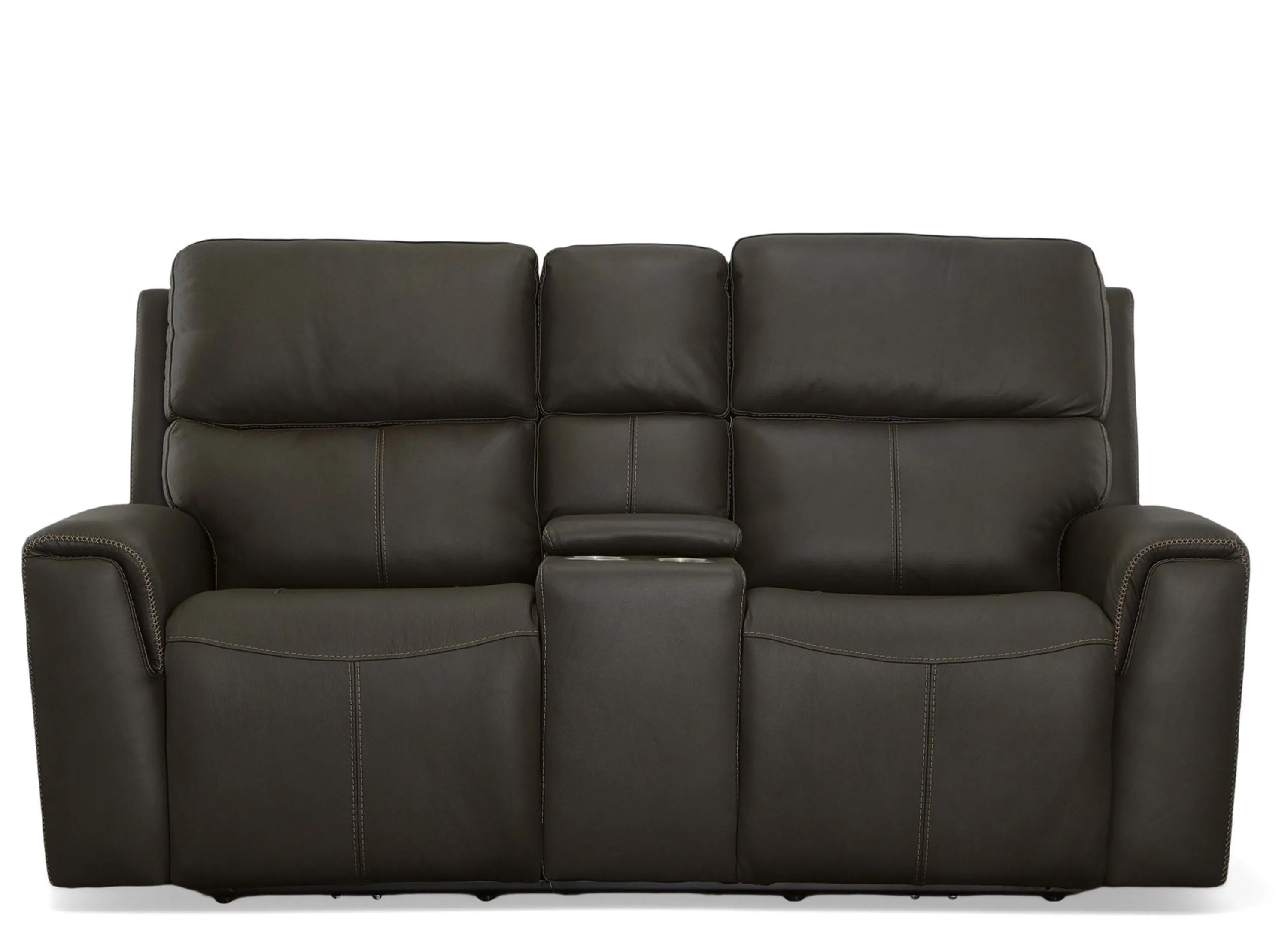 Jarvis Power Reclining Loveseat w/ Console & Power Headrests