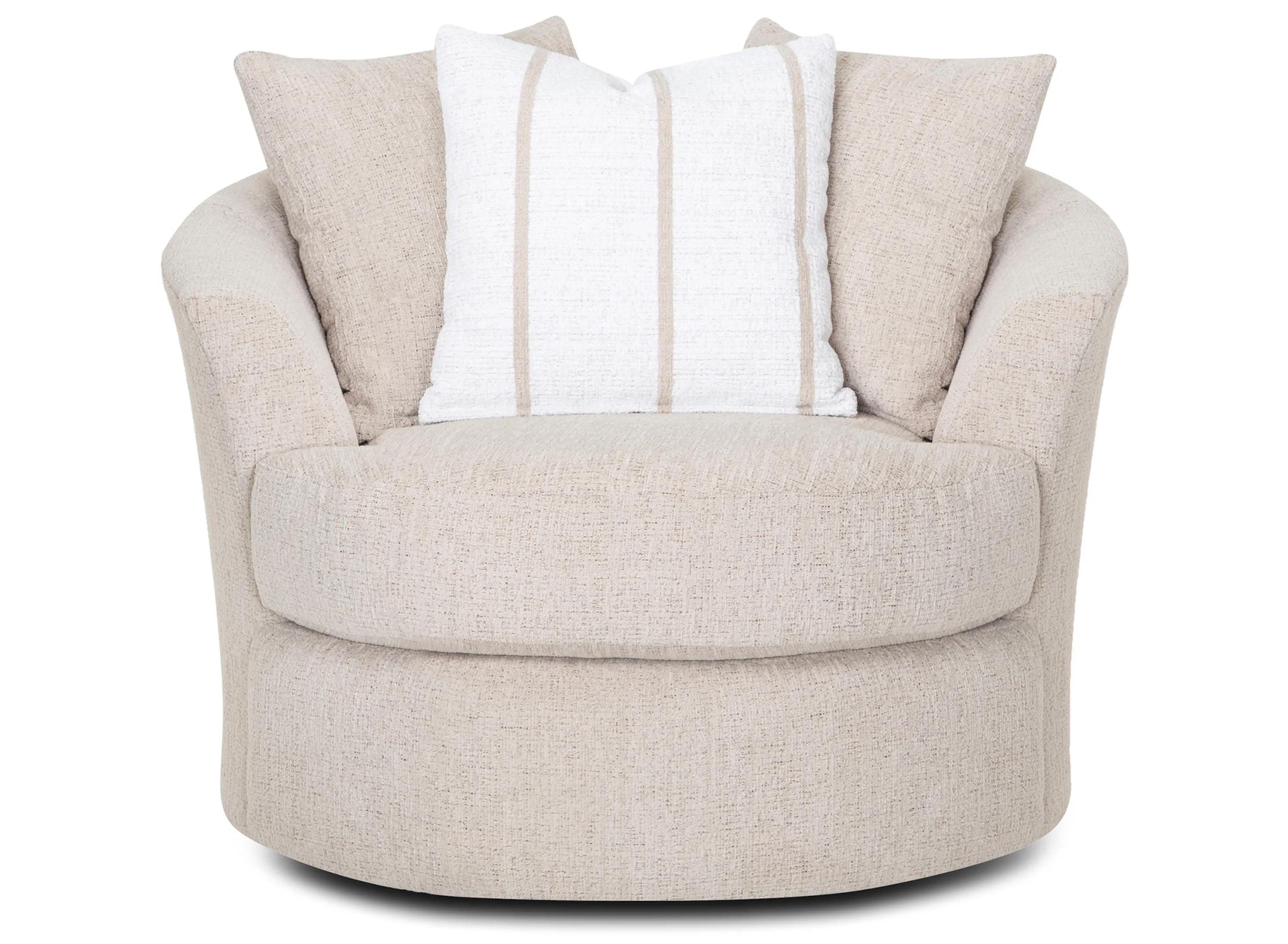 Carter Swivel Barrel Chair