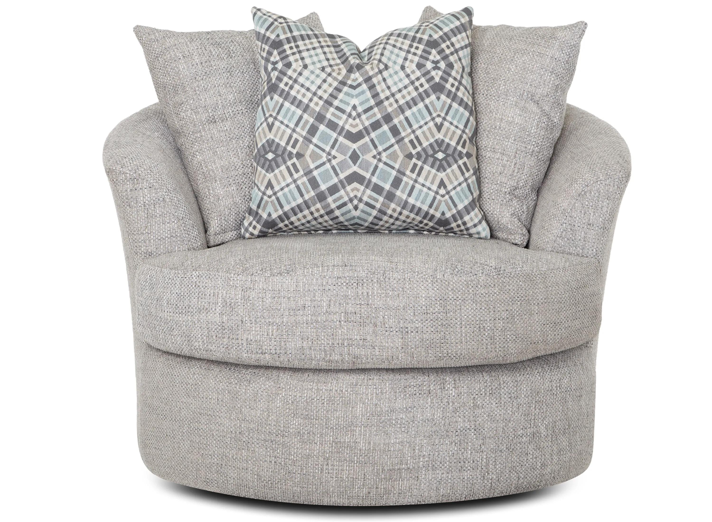 Carter Swivel Barrel Chair