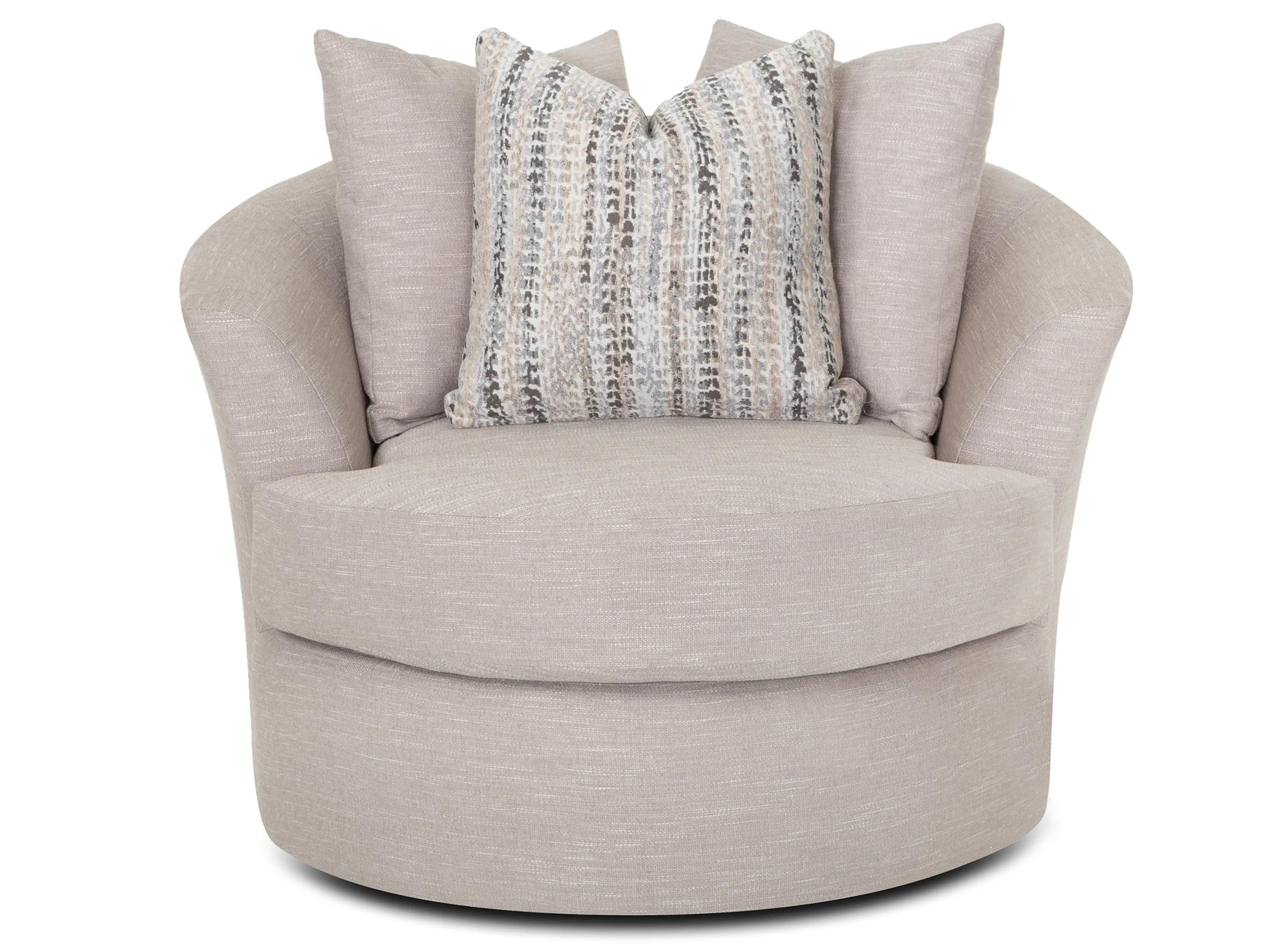 Carter Swivel Barrel Chair