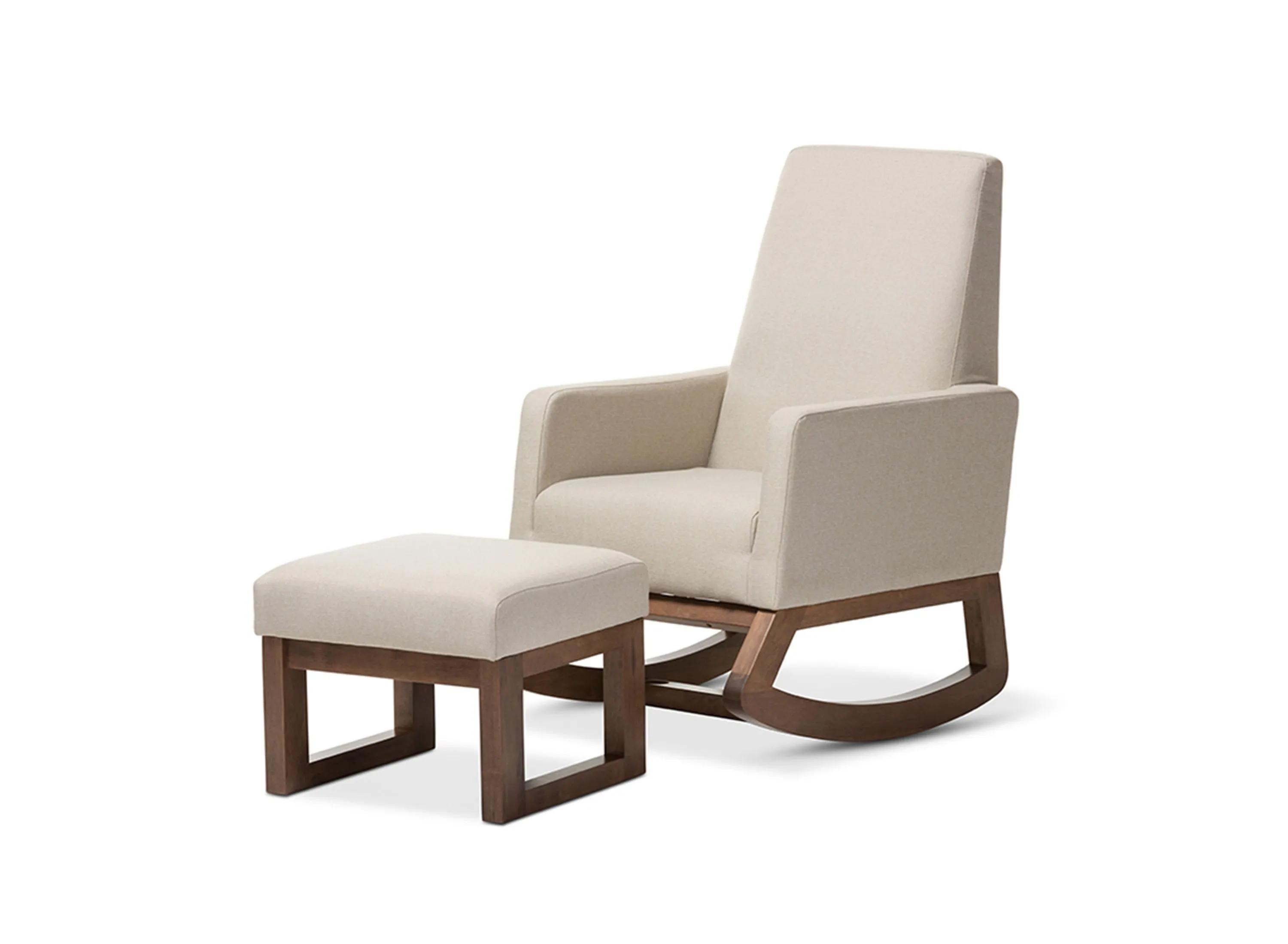 Yashiya Chair and Ottoman Set
