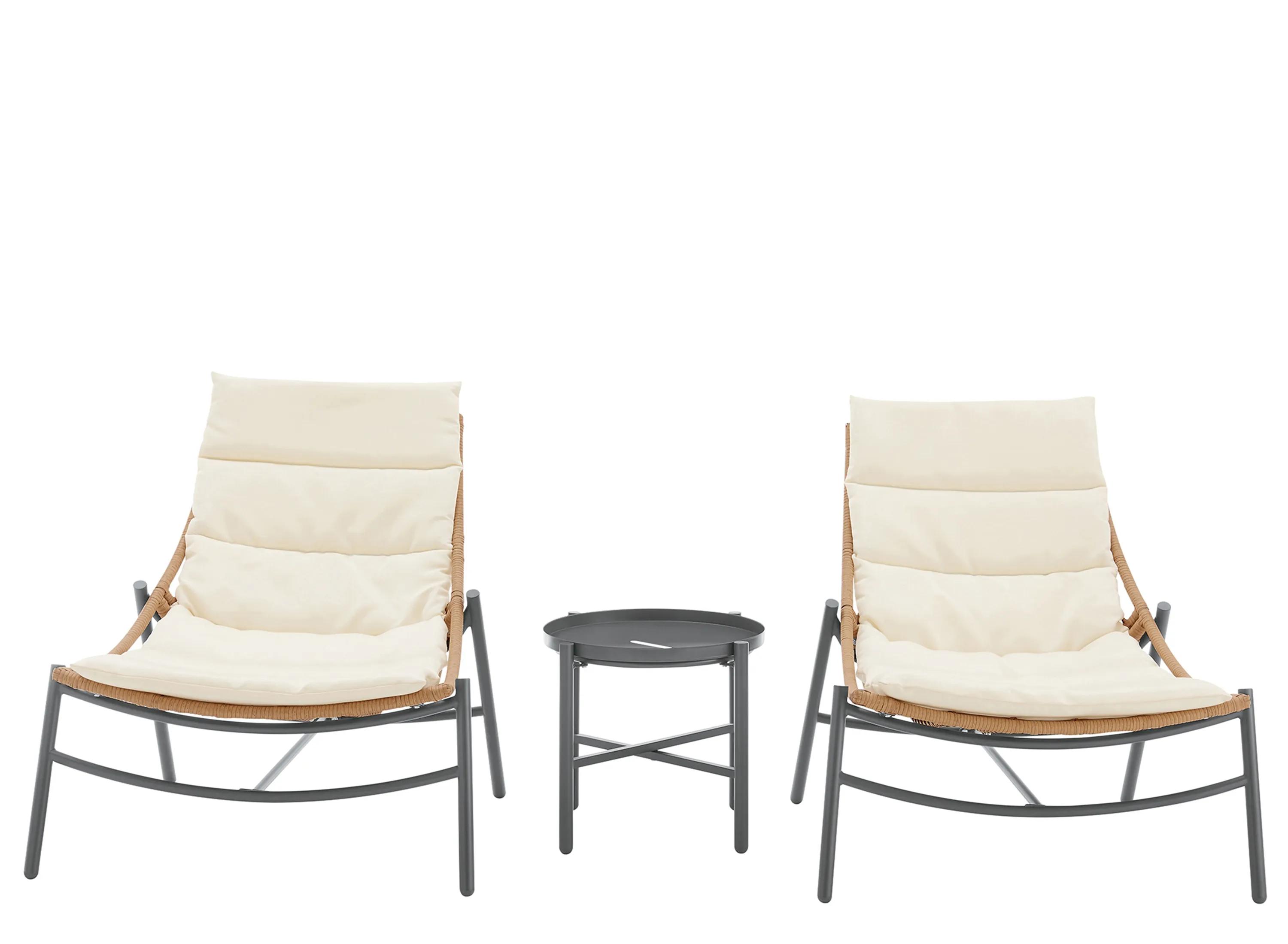 Sunset 3 Pc Patio Conversation Set