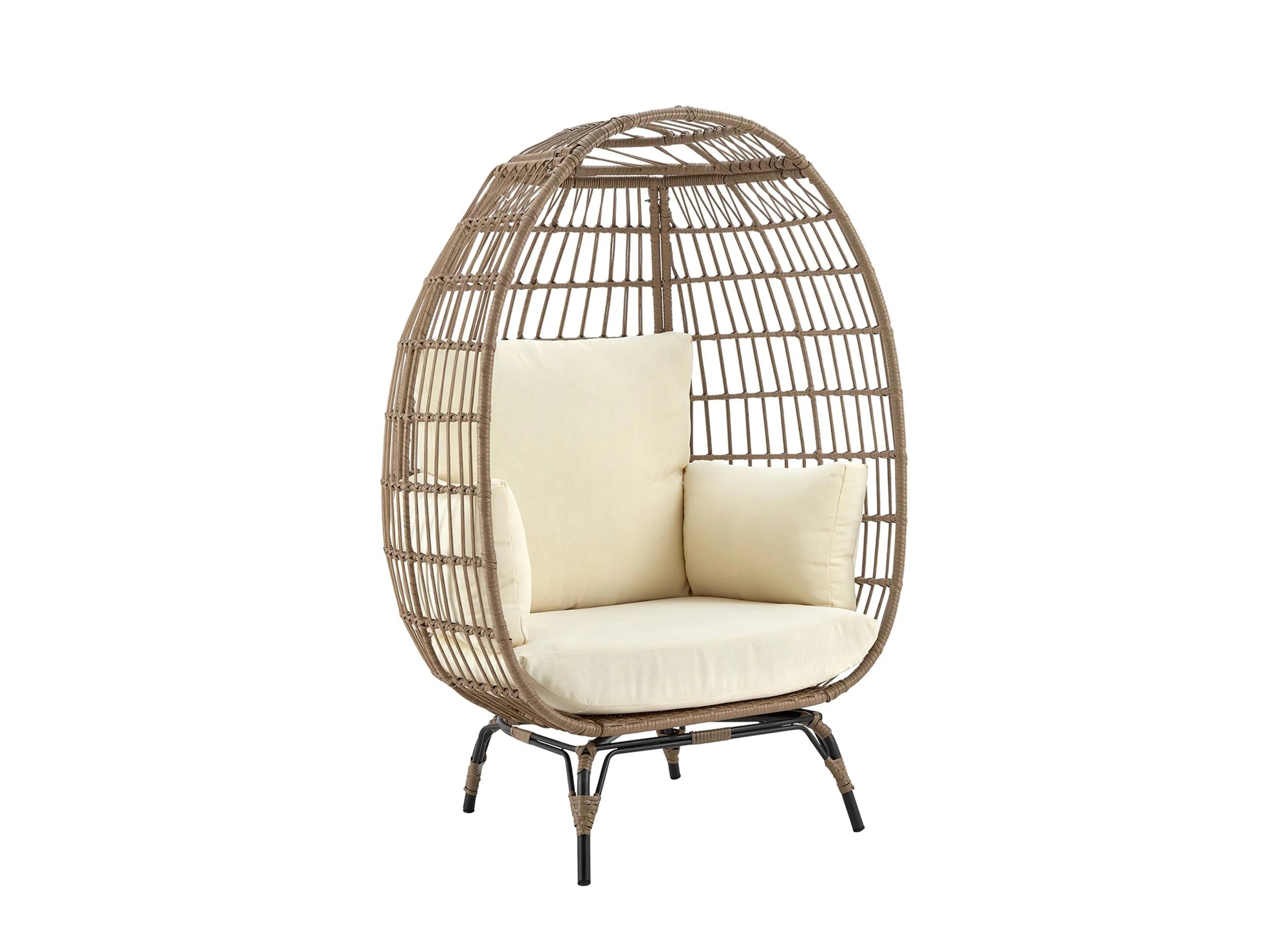 Wixx Outdoor Patio Freestanding Egg Chair