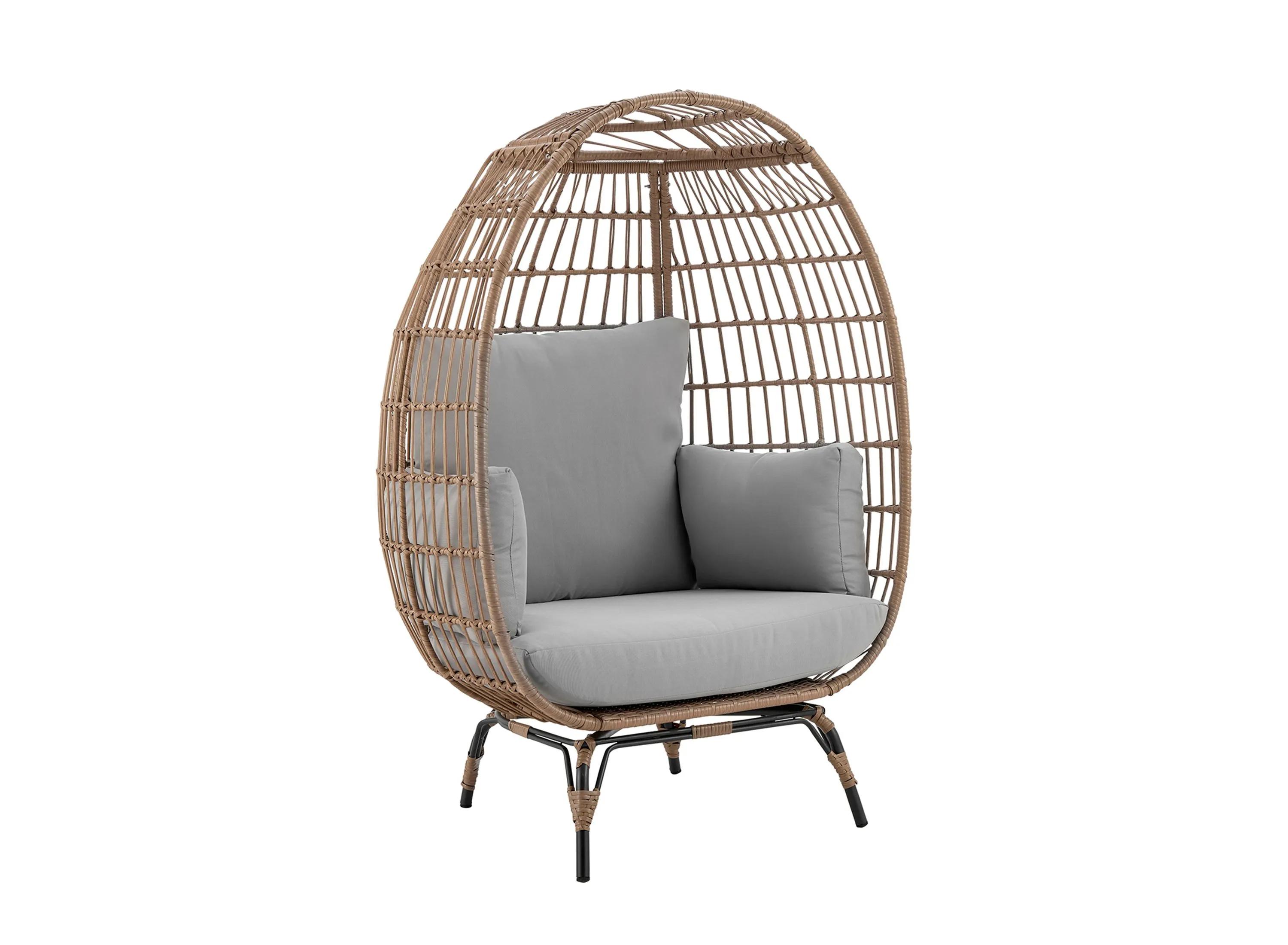 Wixx Outdoor Patio Freestanding Egg Chair