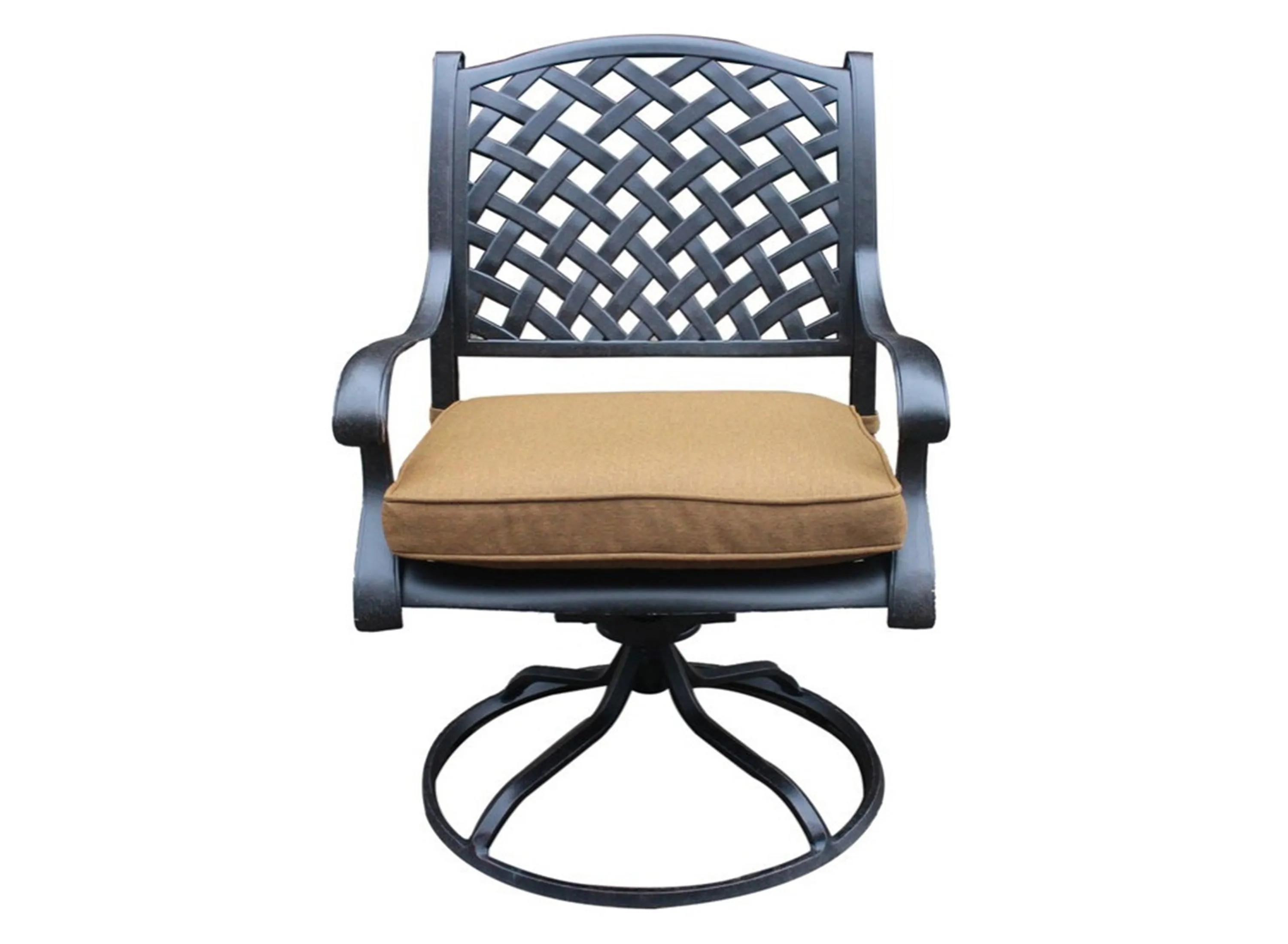Castle Rock Outdoor Dining Swivel Rocker
