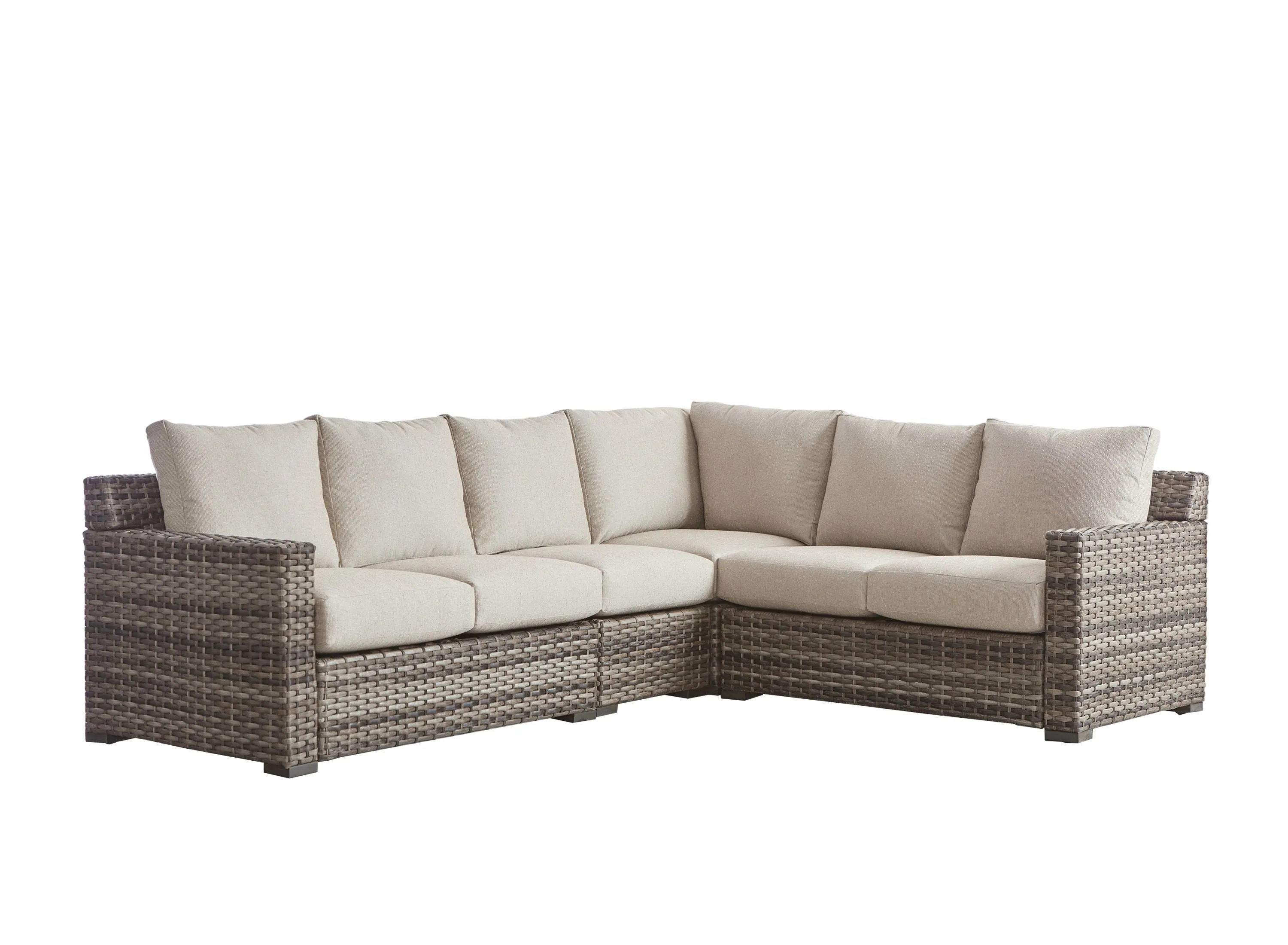 240273450 Java 4-pc. Squared Outdoor Sectional sku 240273450