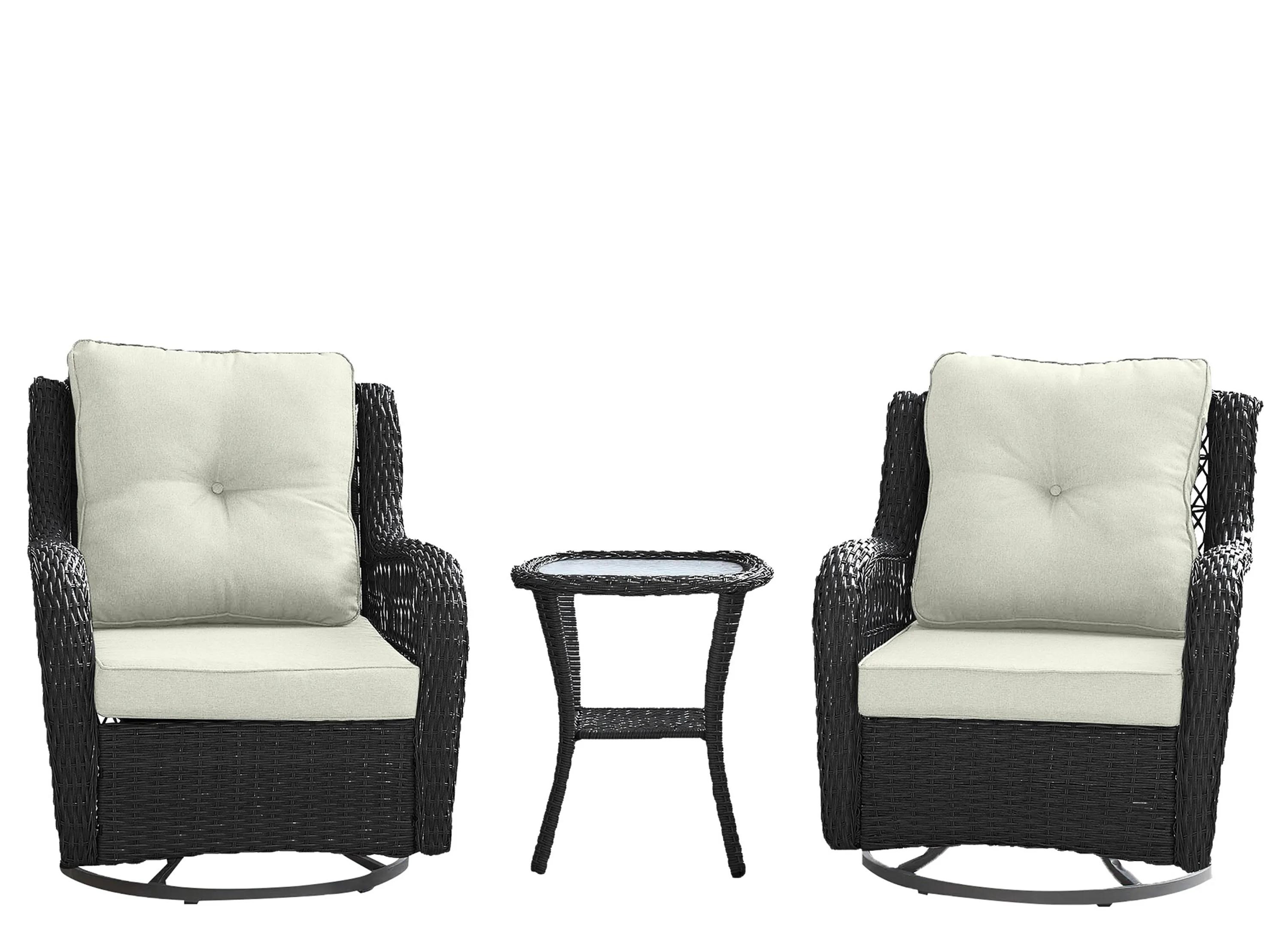 Fruttuo 3 Pc Outdoor Patio Set