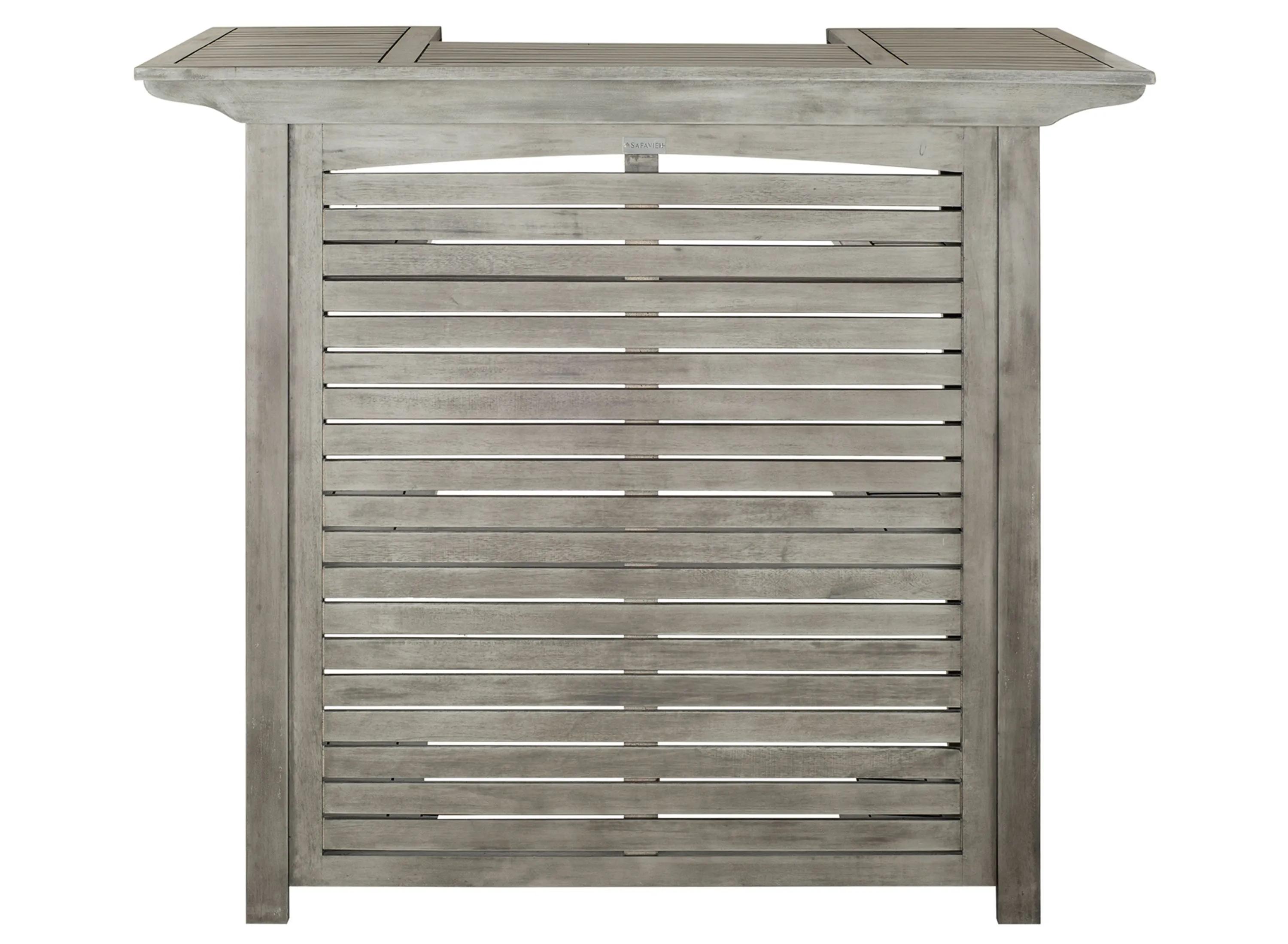 Safavieh Menterey Bar Table - Gray/Grey