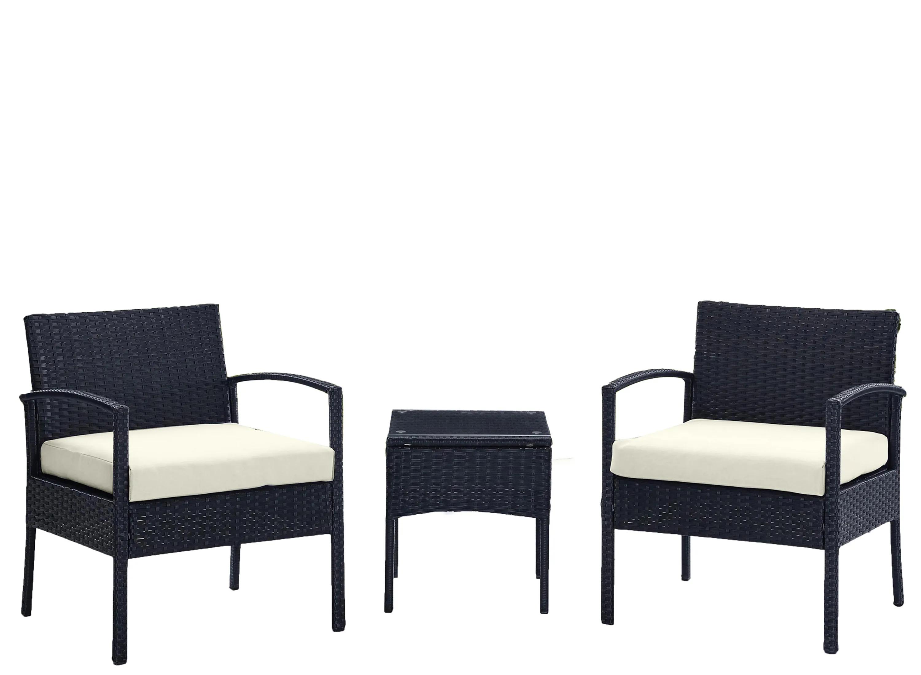 Noli 3 Pc Outdoor Patio Set