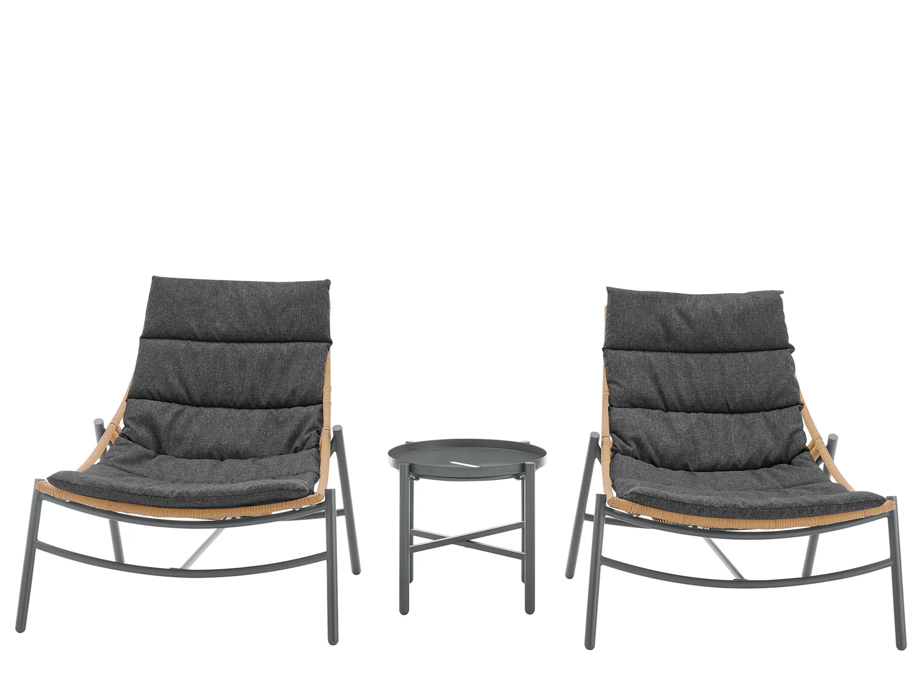 Sunset 3 Pc Patio Conversation Set