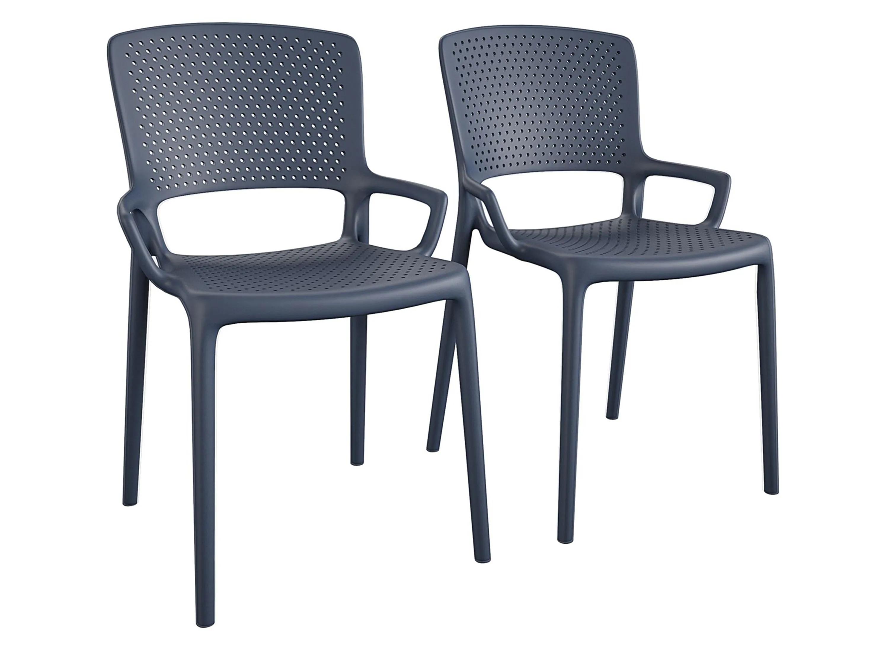 COSCO Outdoor Stacking Resin Chair - Set of 2