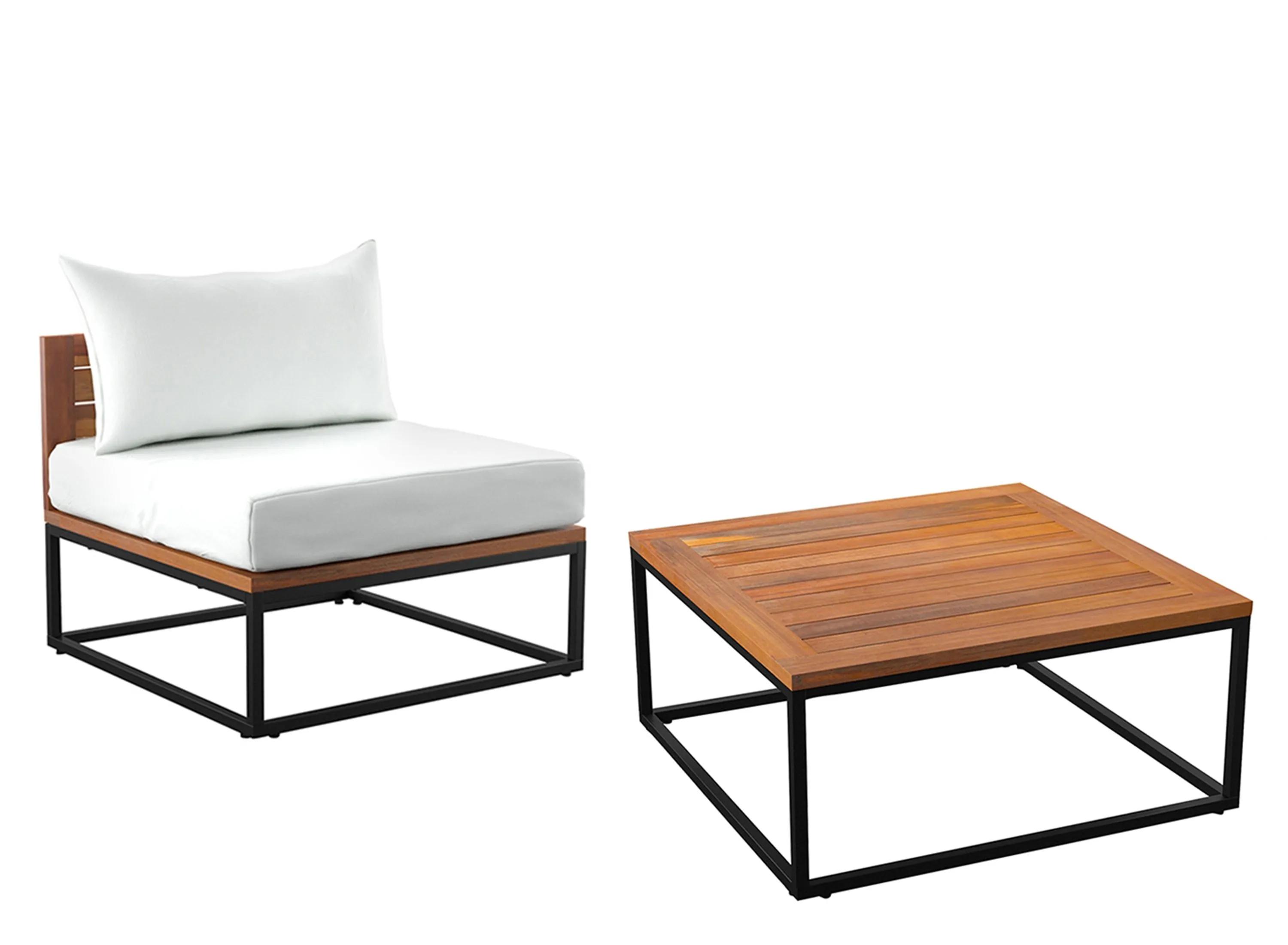 Davis Outdoor Cocktail Table & Chair Set
