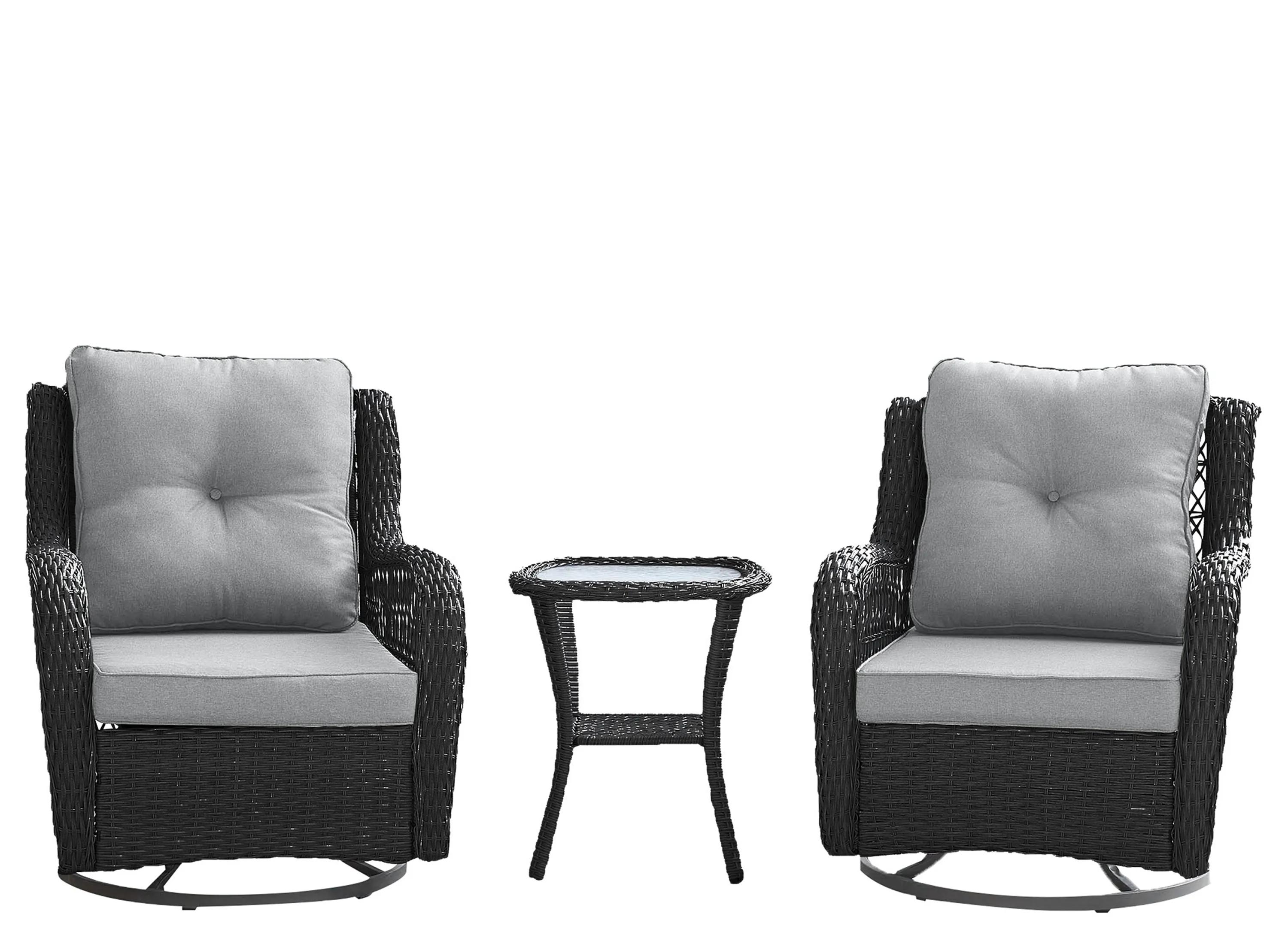 Fruttuo 3 Pc Outdoor Patio Set