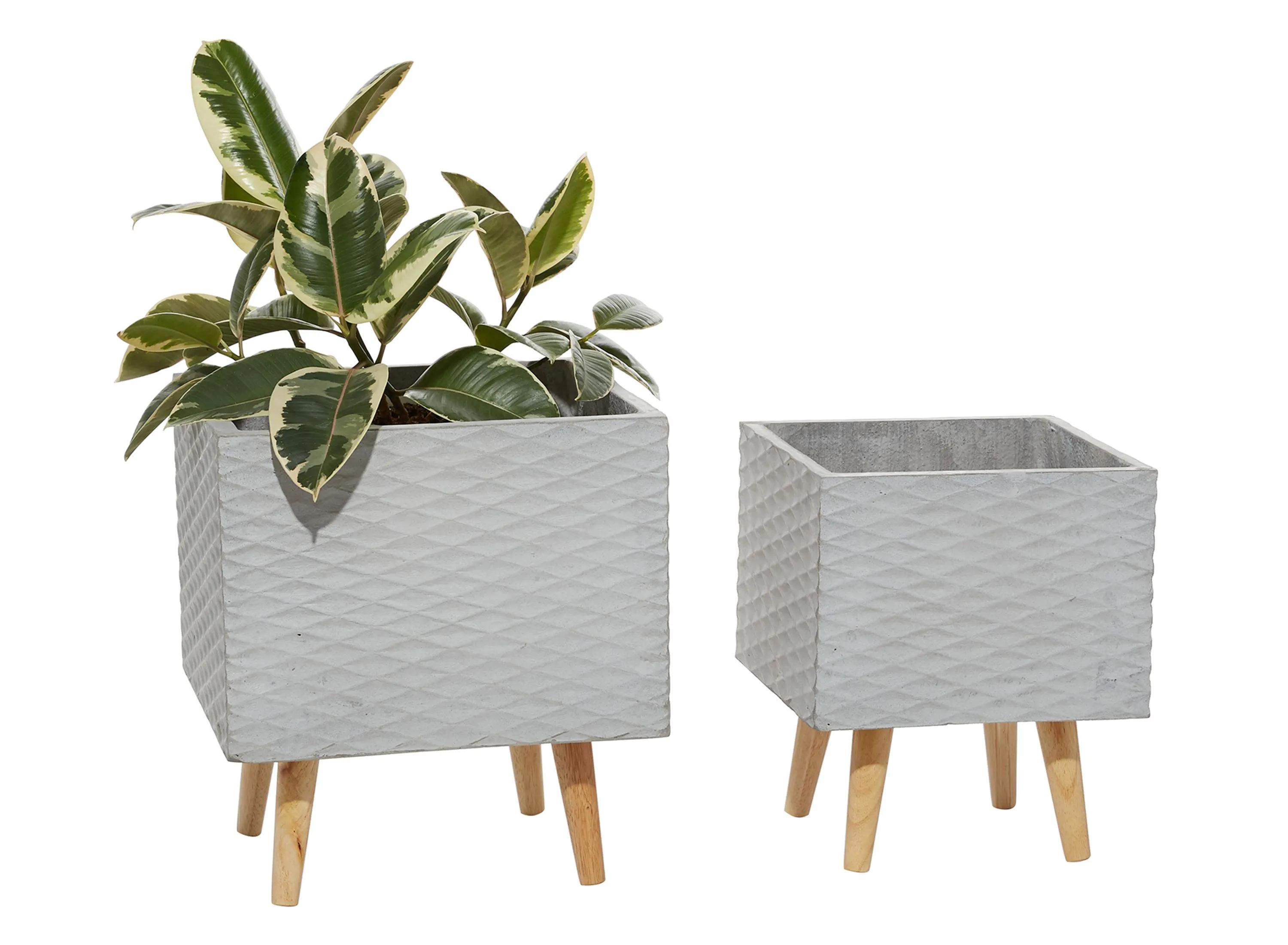 Ivy Collection Hatsune Planter Set of 2