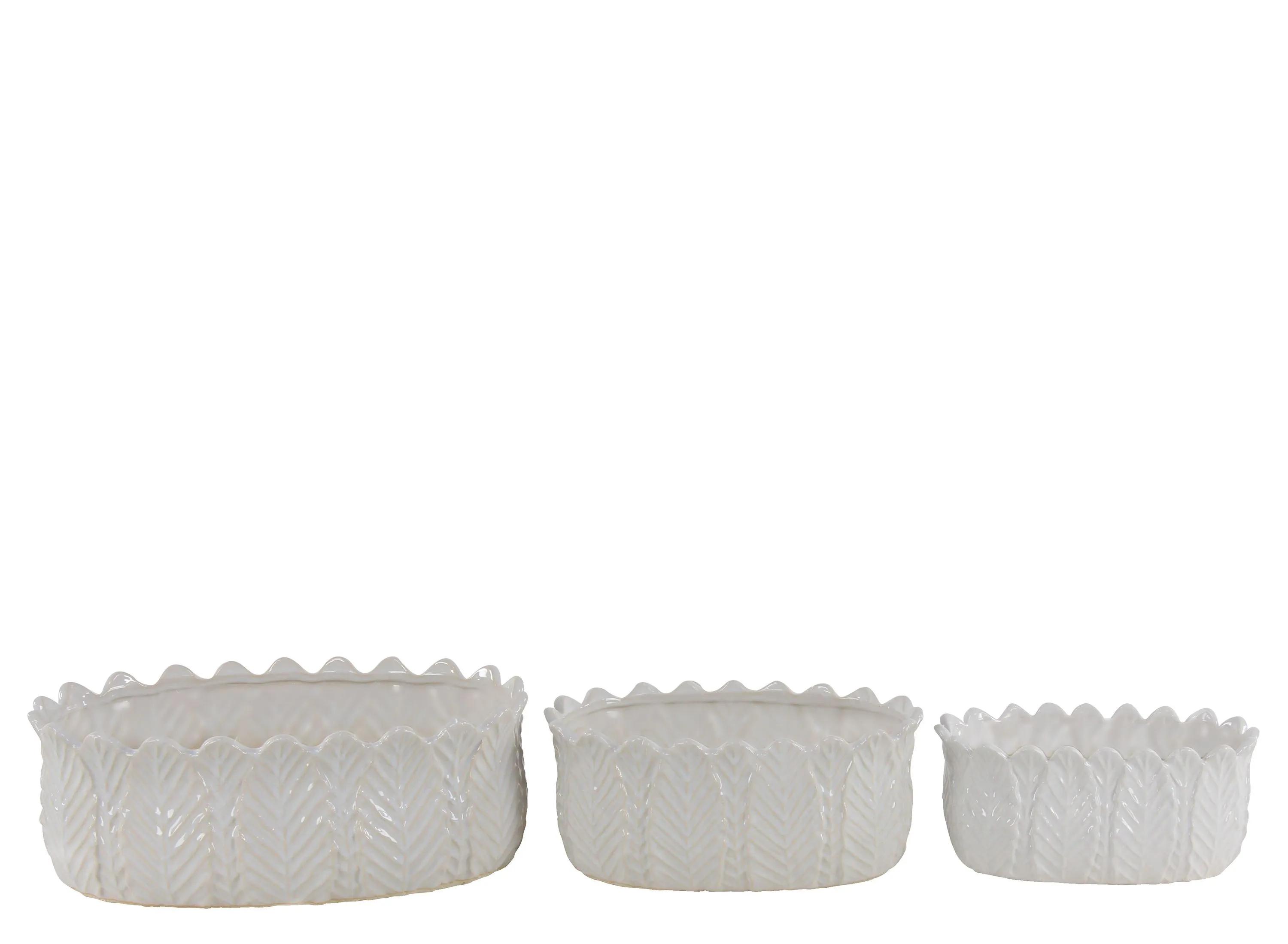 241326210 Ivy Collection Resinsoul Planter - Set of 3 sku 241326210