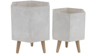 CosmoLiving Jazz Planter Set of 2