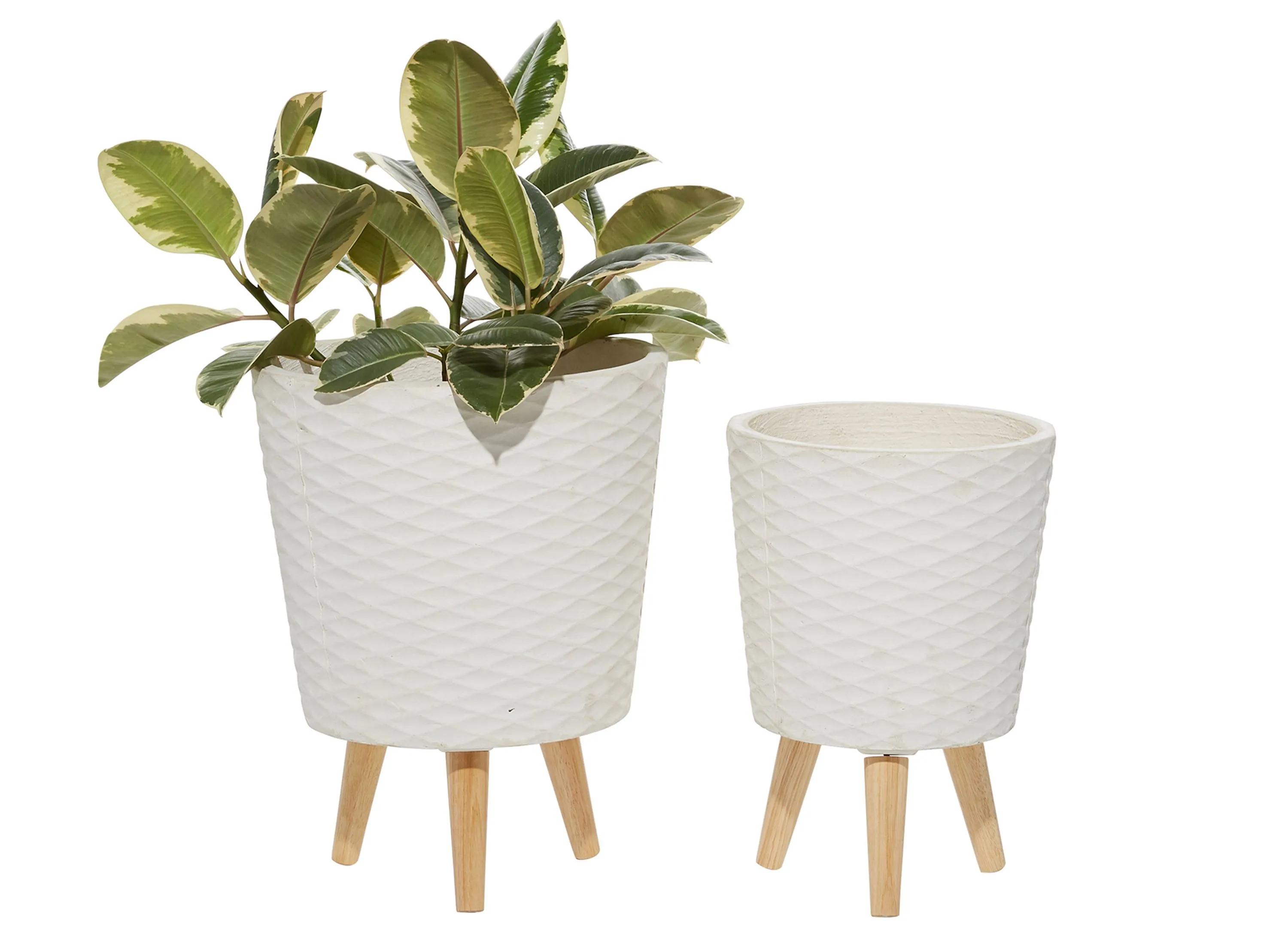 Ivy Collection Galeras Planter - Set of 2