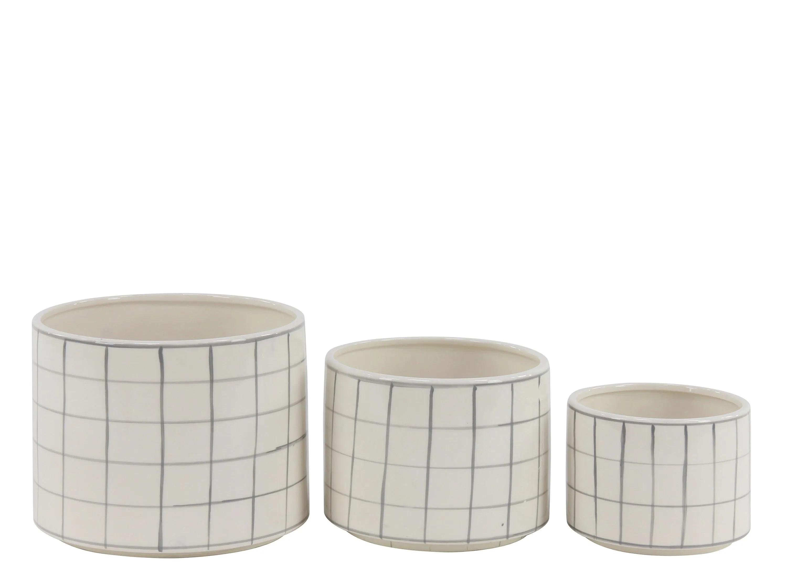 Ivy Collection Buonarroti Planter Set of 3