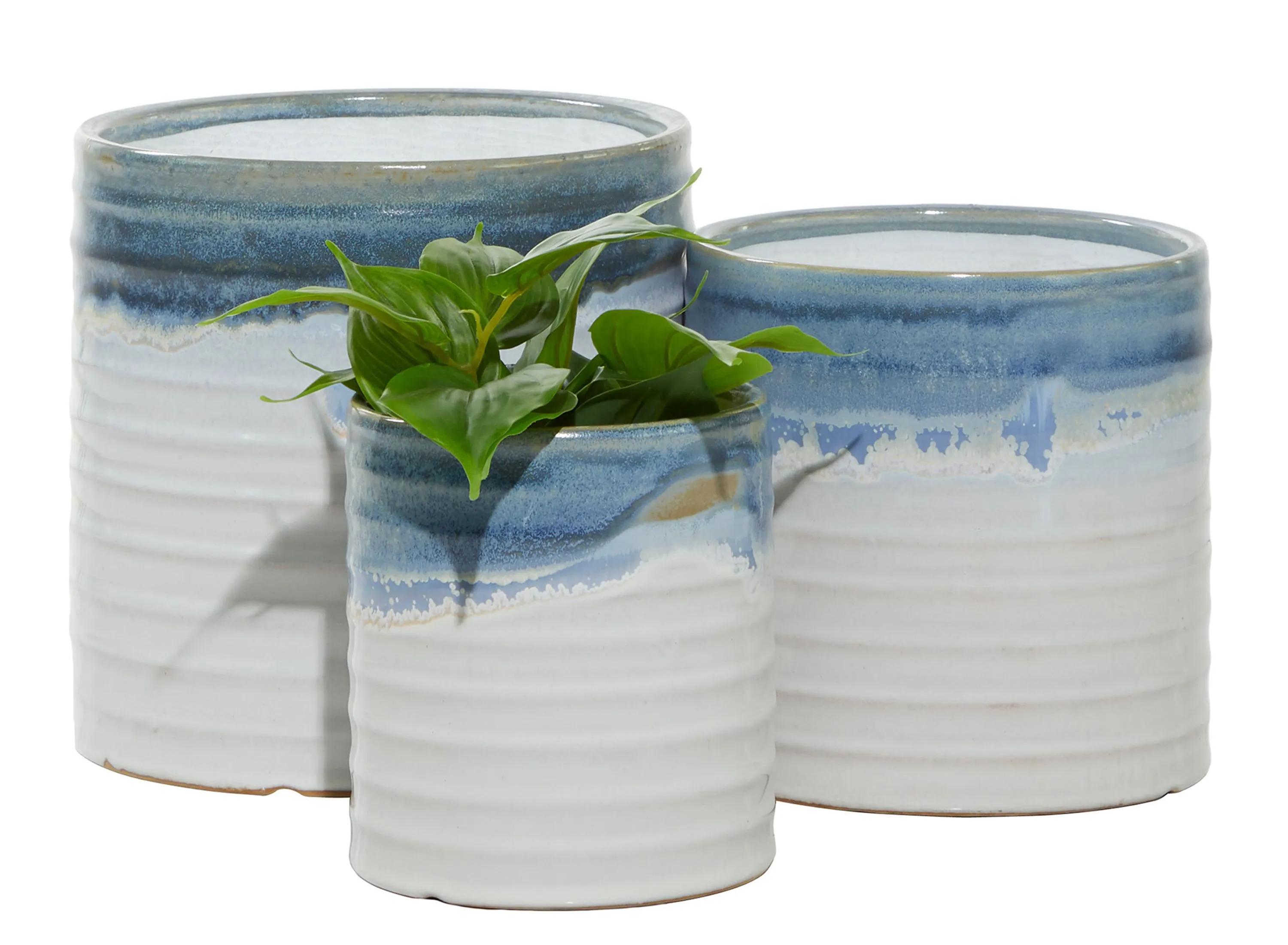 Ivy Collection Snoco Planter Set of 3