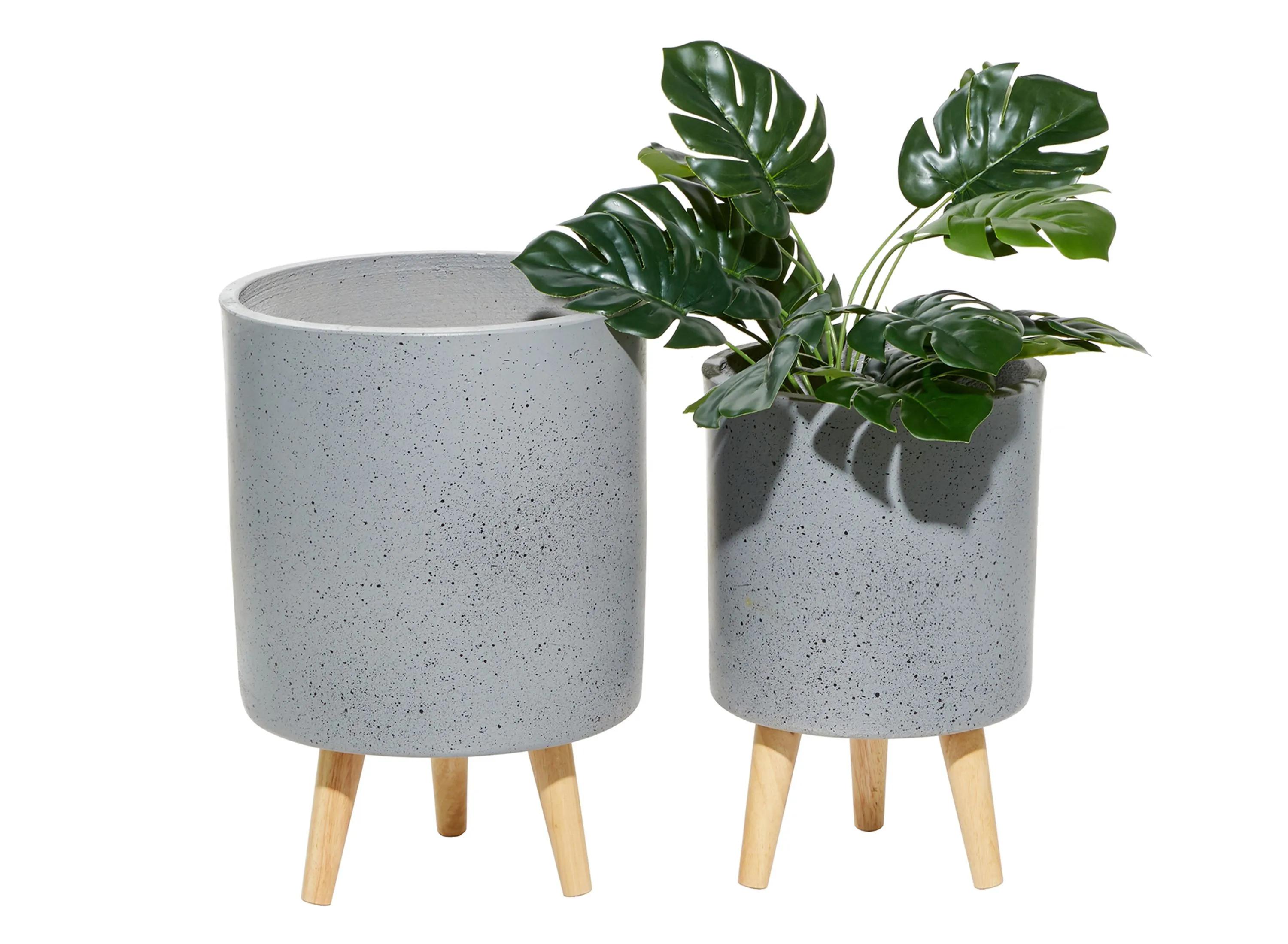 Ivy Collection Djini Planter - Set of 2