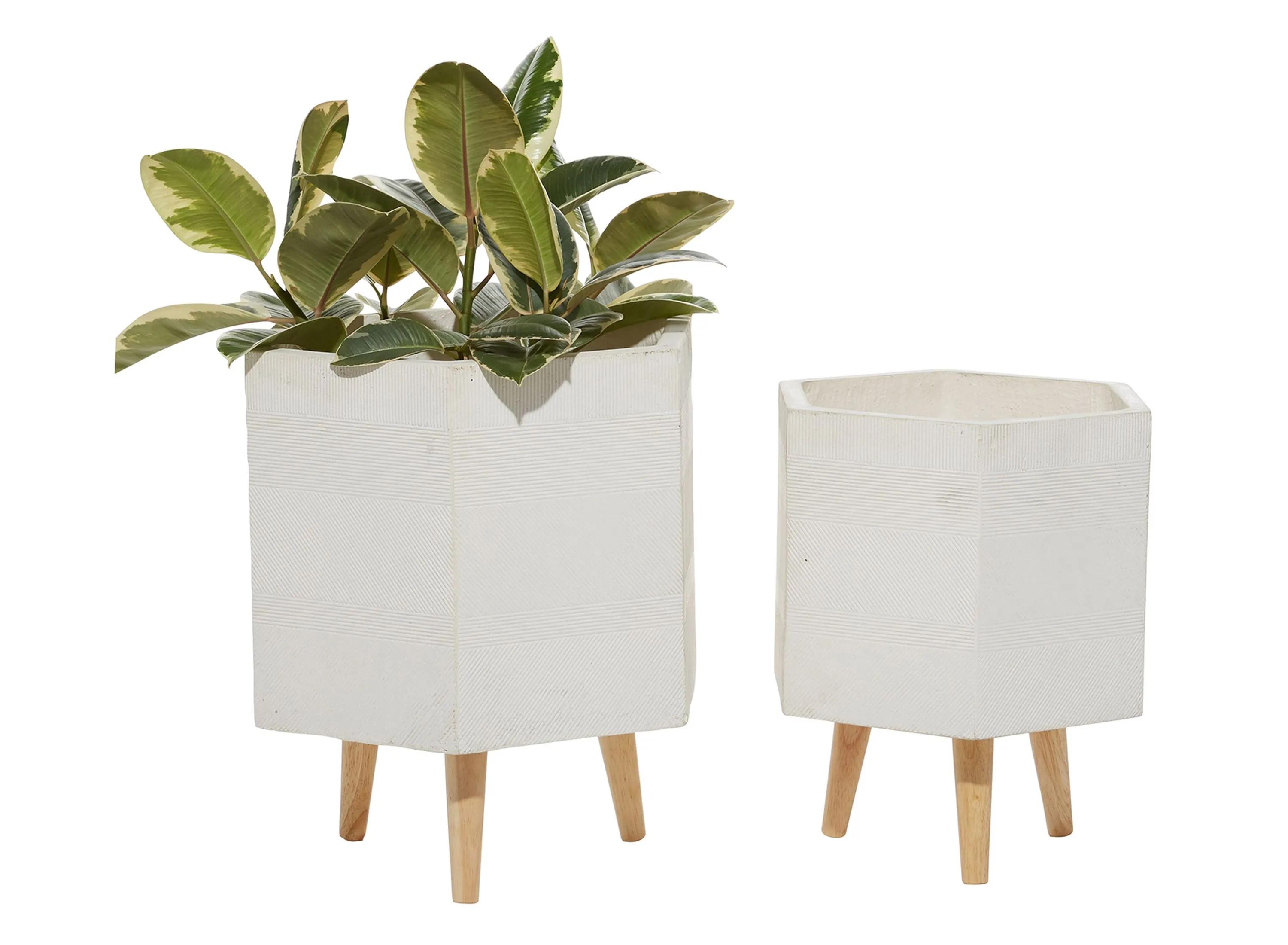 Ivy Collection Wyvernwoode Planter - Set of 2