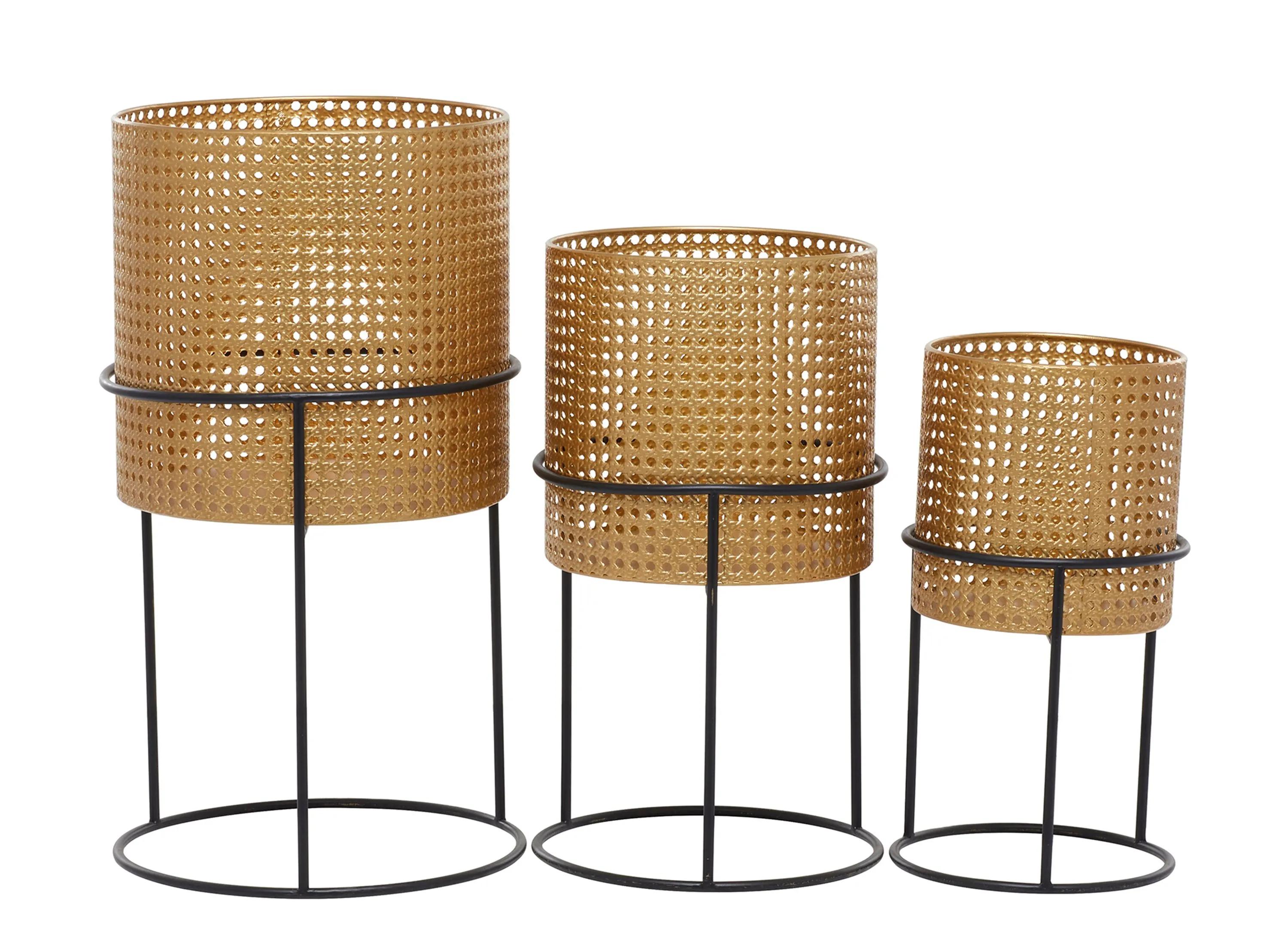 Ivy Collection Trailblazer Planter Set of 3