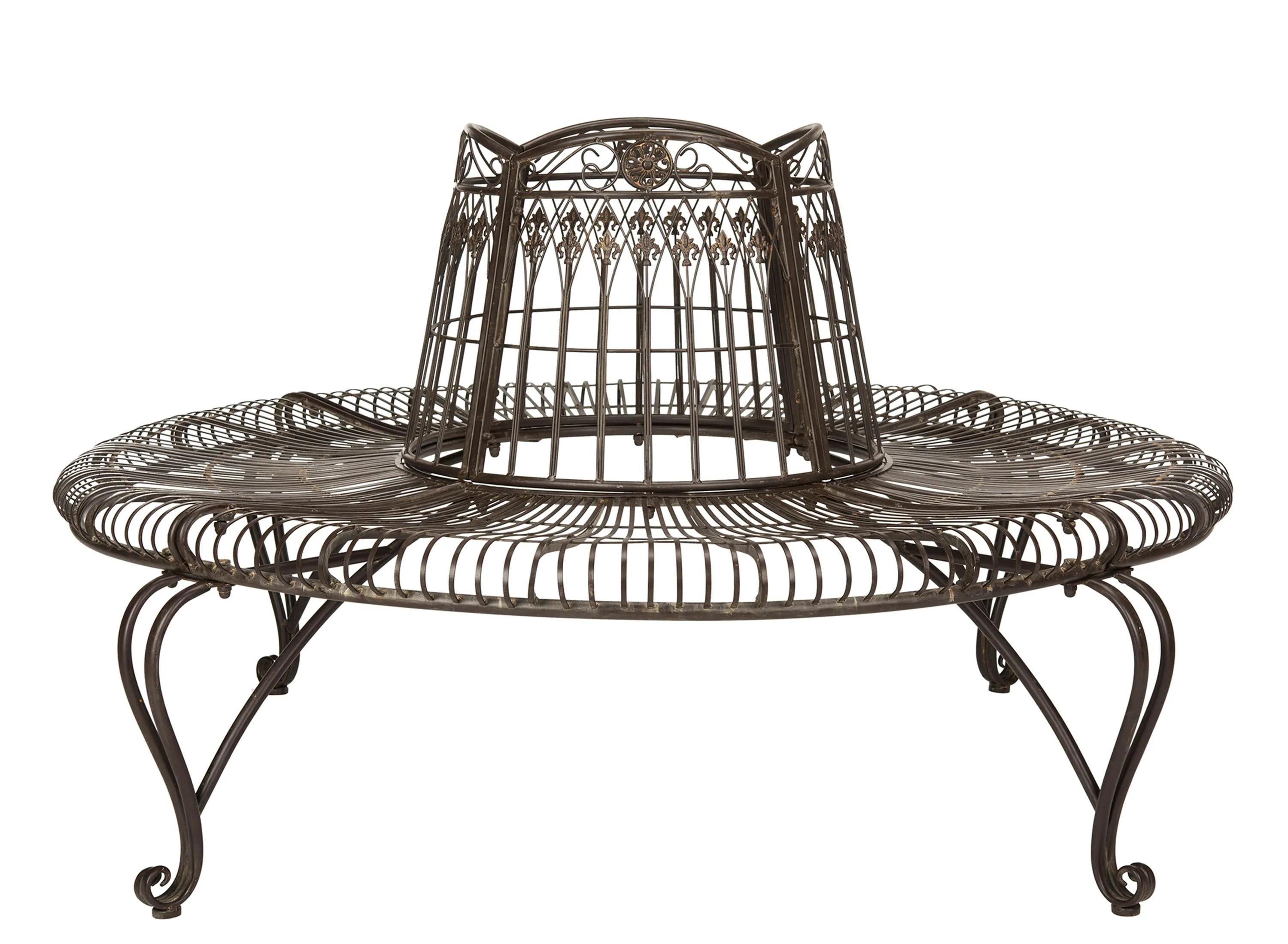 Filbert Round Outdoor Tree Bench