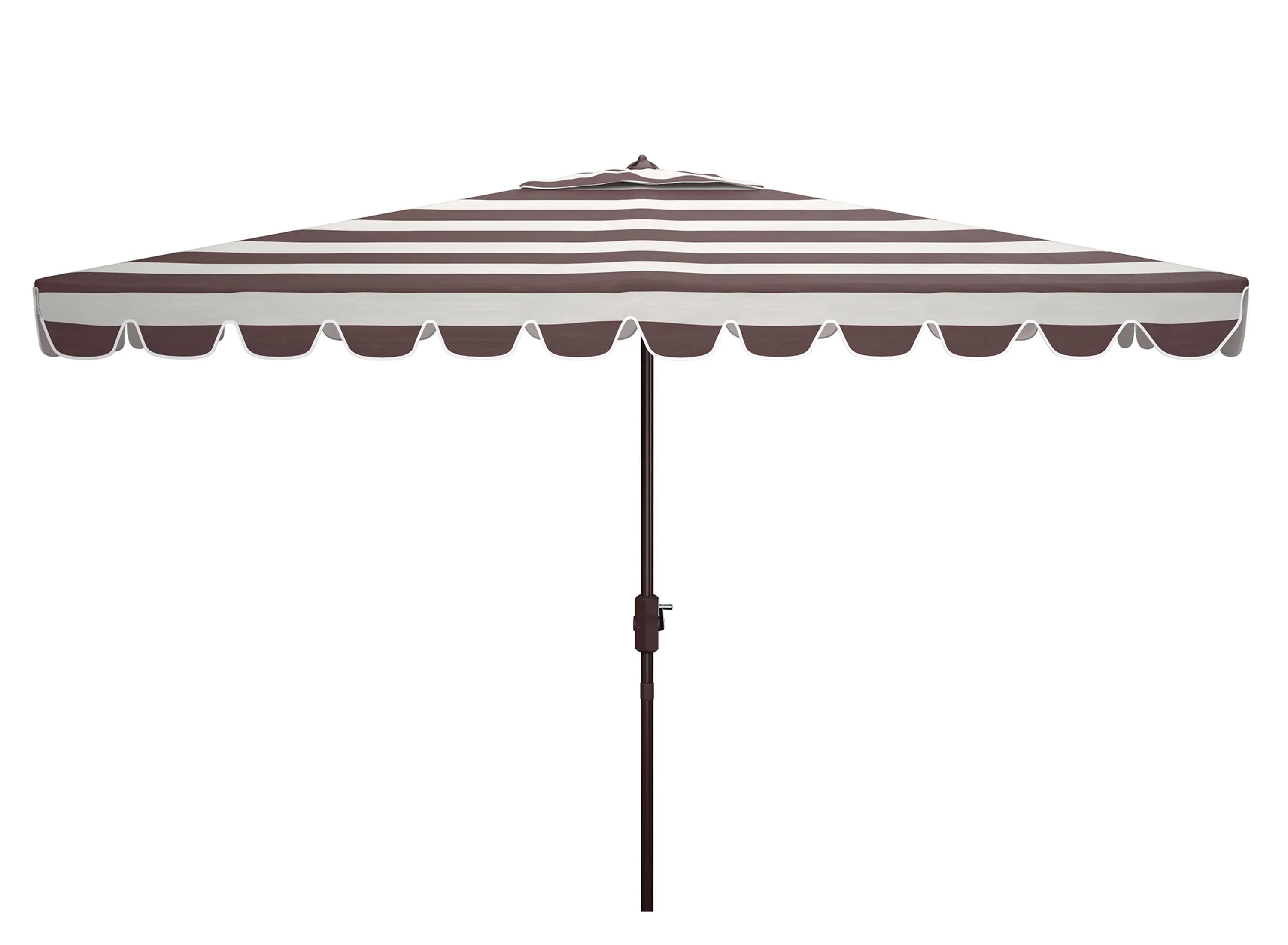 Lavinia Outdoor Rectangular Crank Umbrella