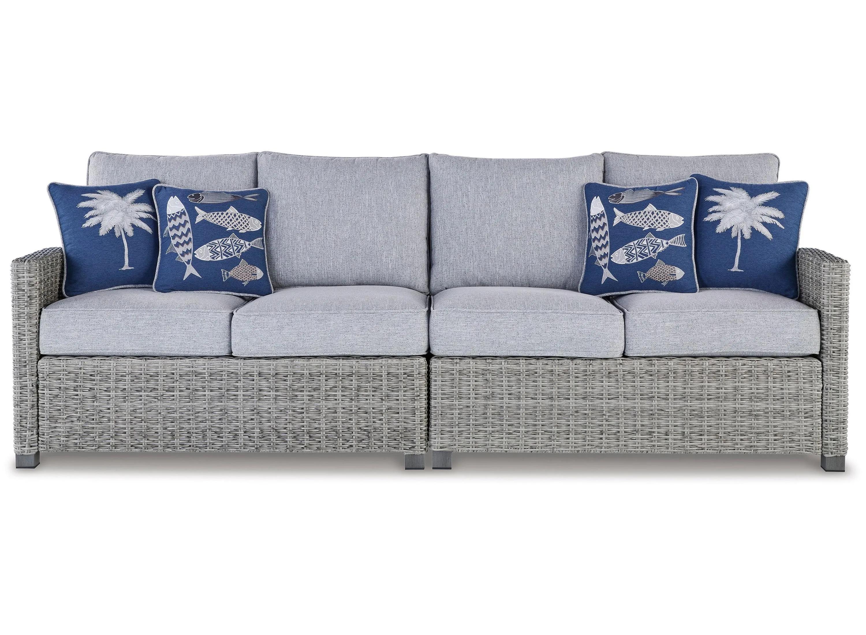 Naples Beach Outdoor Loveseat (Set of 2)