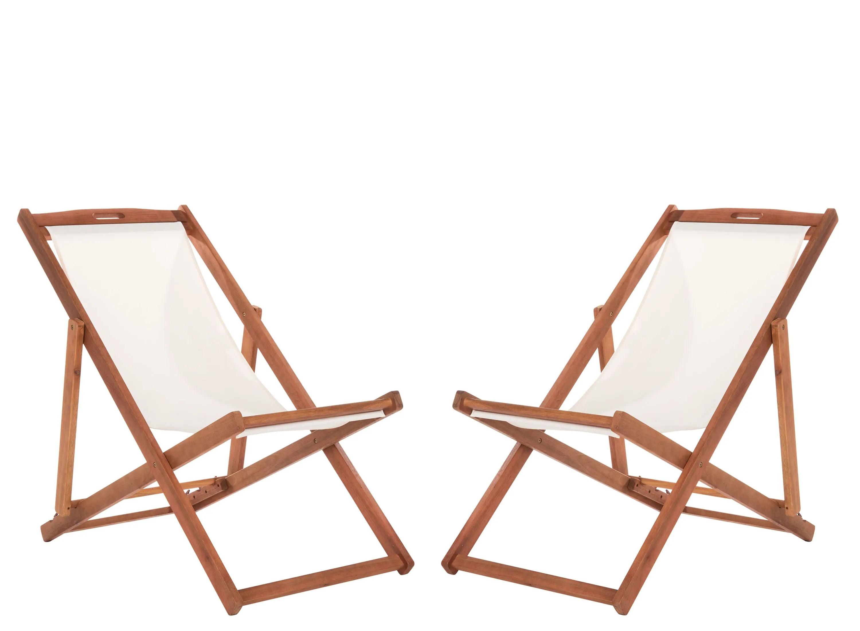Loren Outdoor Sling Chair - Set of 2