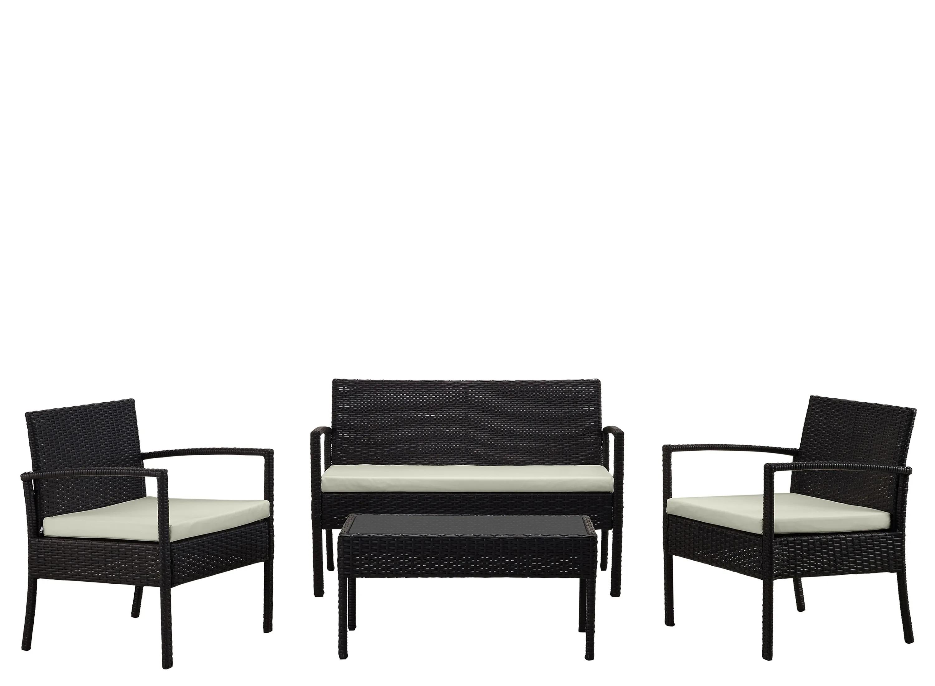 Noli 4 Pc Outdoor Patio Set