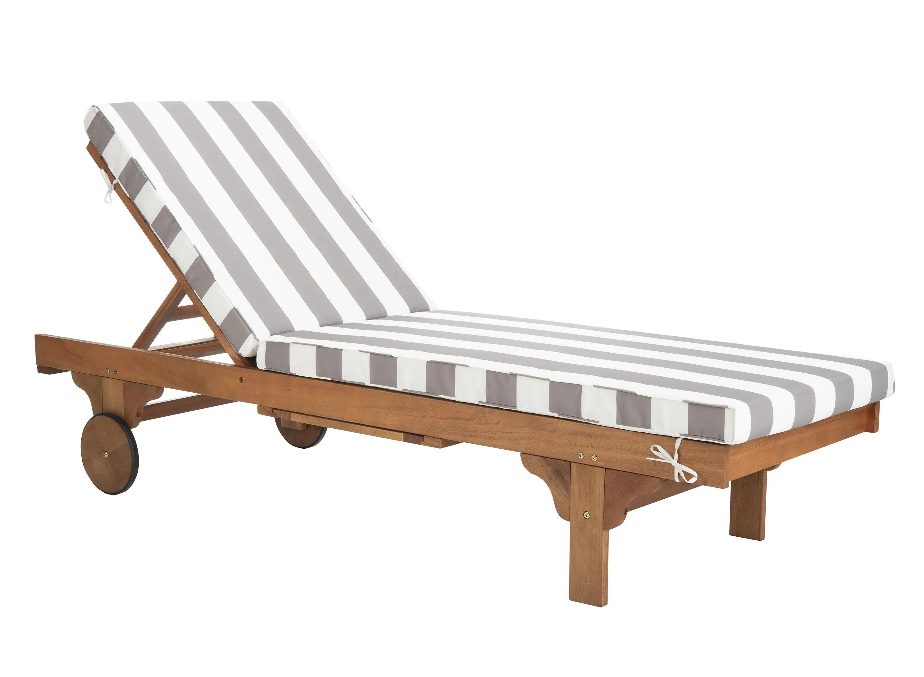 Artria Chaise Lounge Chair With Side Table