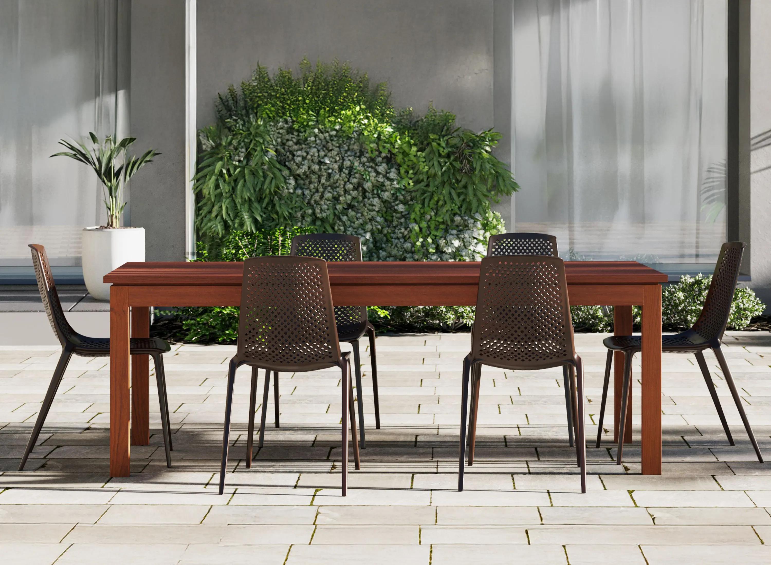 Amazonia 7-pc. Outdoor Rectangular Patio Dining Set