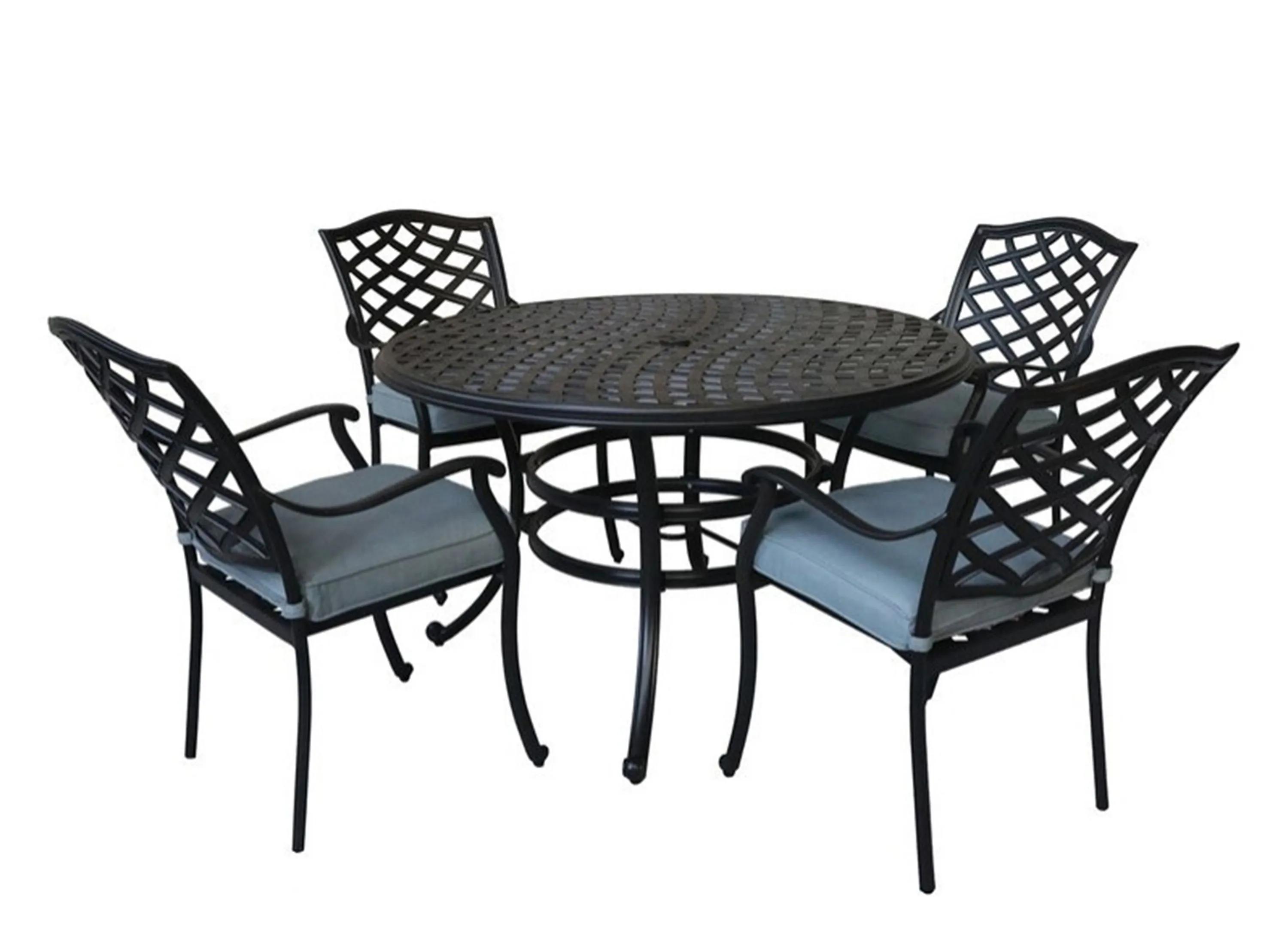 Halston Outdoor 5-pc. Round Dining Set