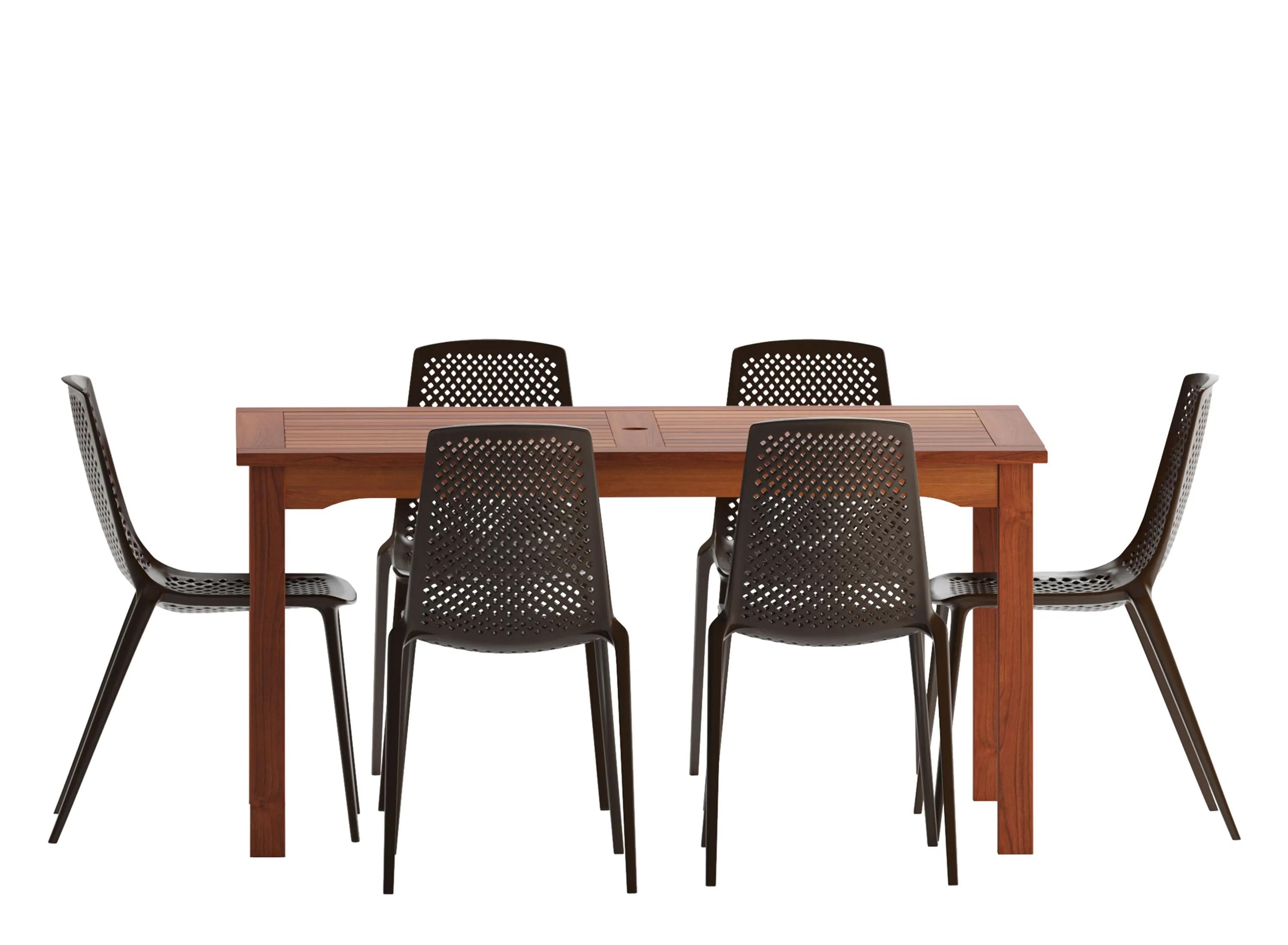 Amazonia 7-pc. Outdoor Rectangular Patio Dining Set