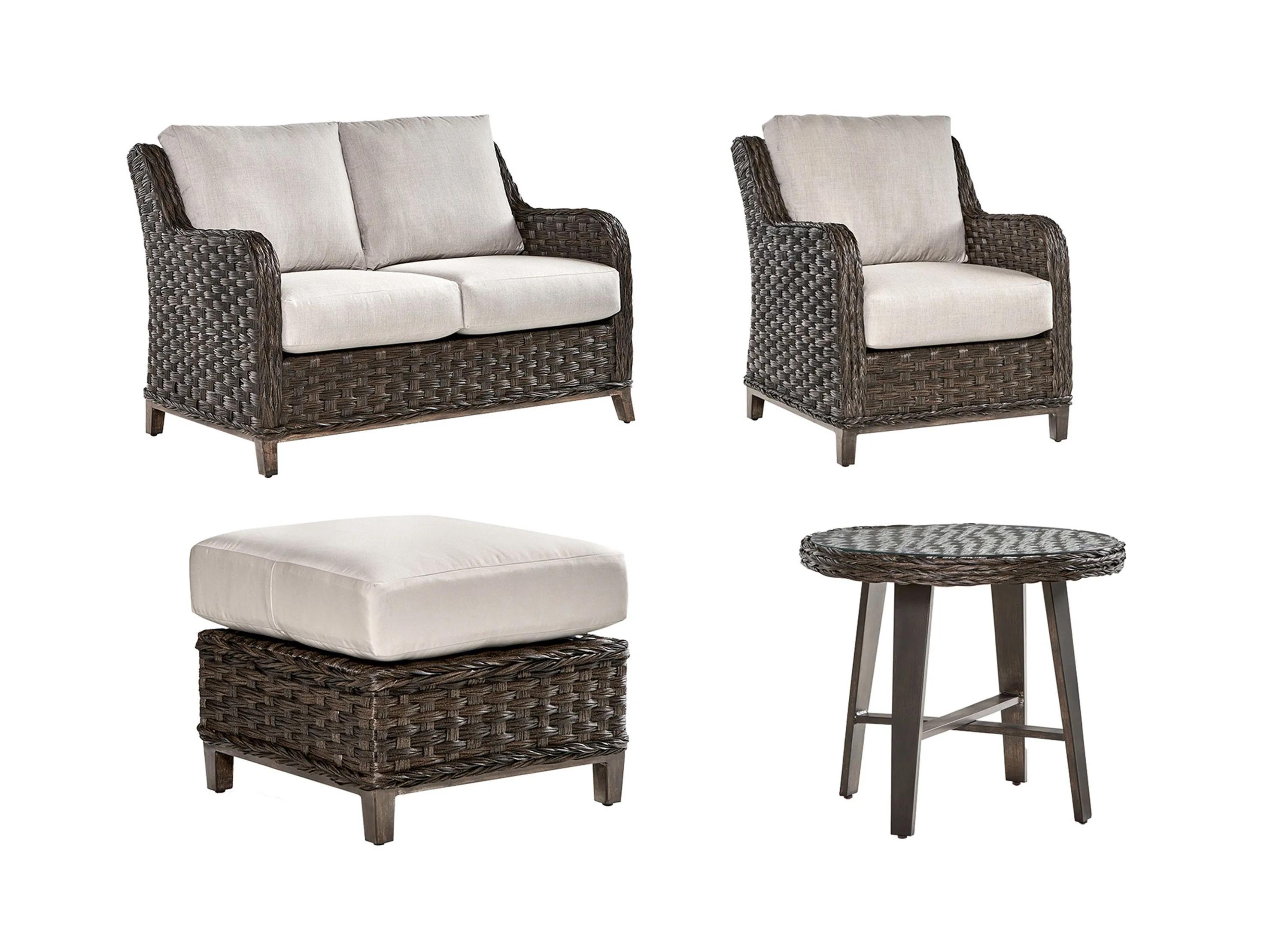 243277402 Grand Isle 4-pc. Outdoor Living Set sku 243277402