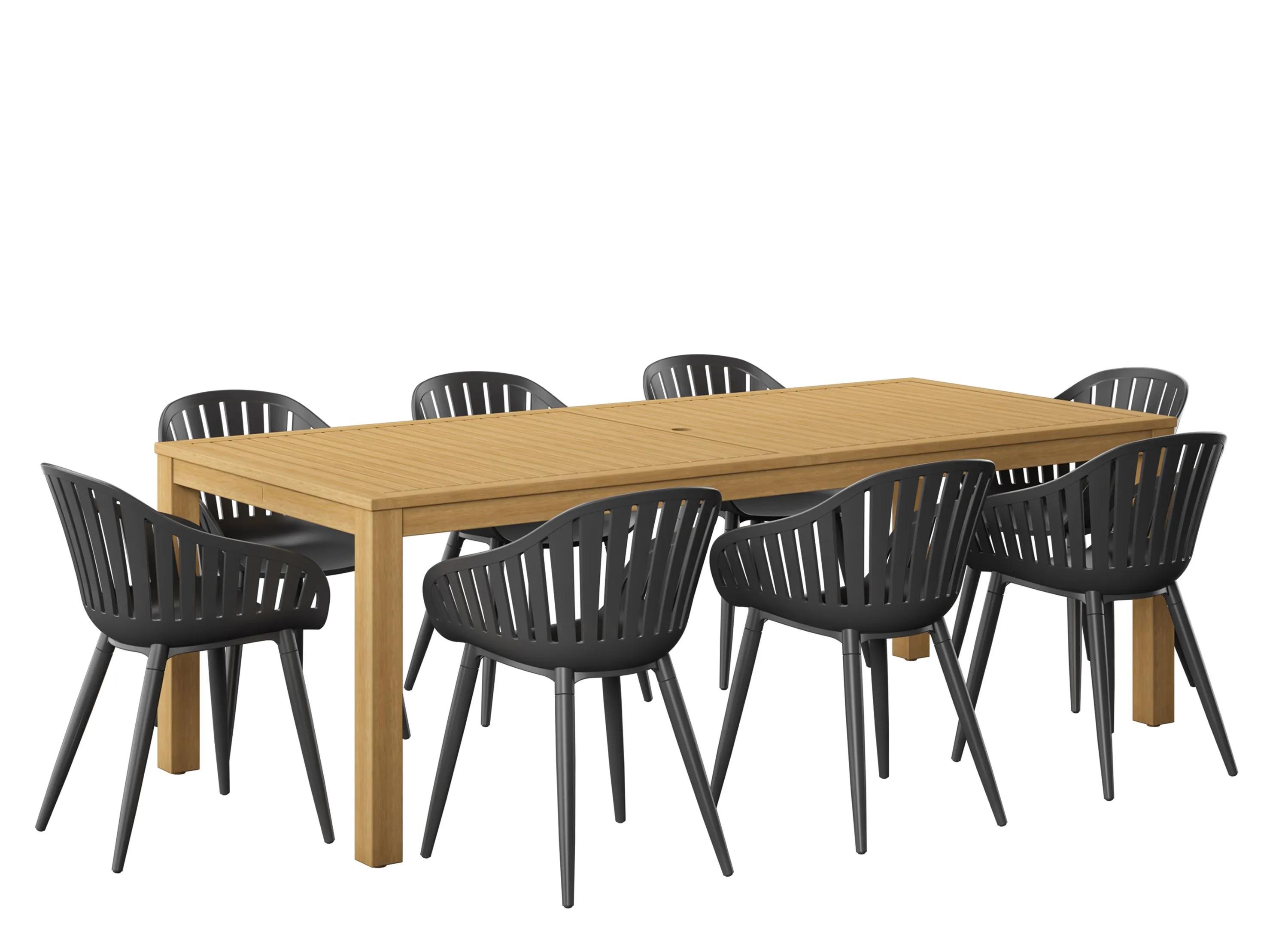 Amazonia 9-pc. Outdoor Rectangular Patio Dining Set