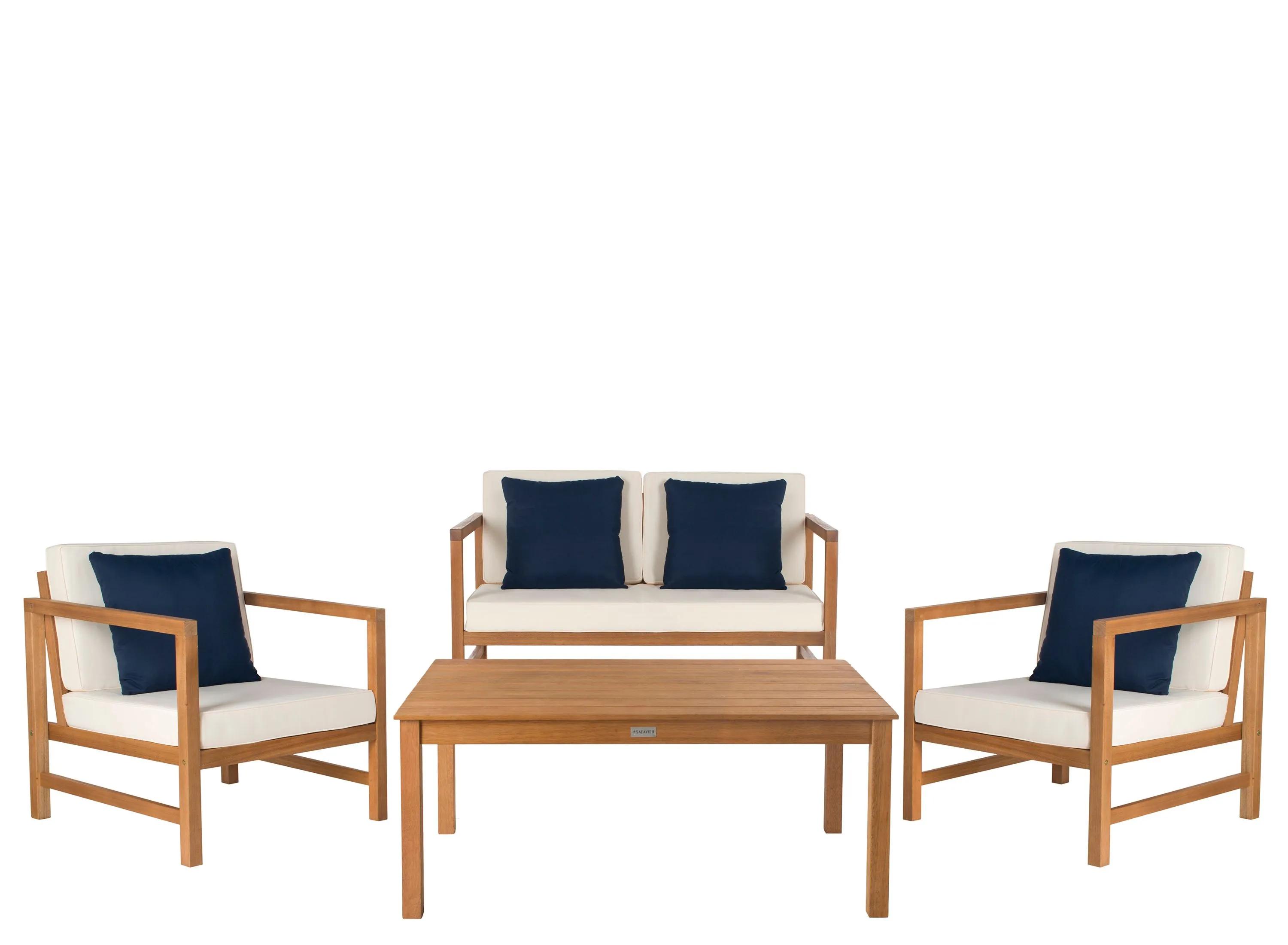 Hinaku 4-pc. Outdoor Set w/ Accent Pillows