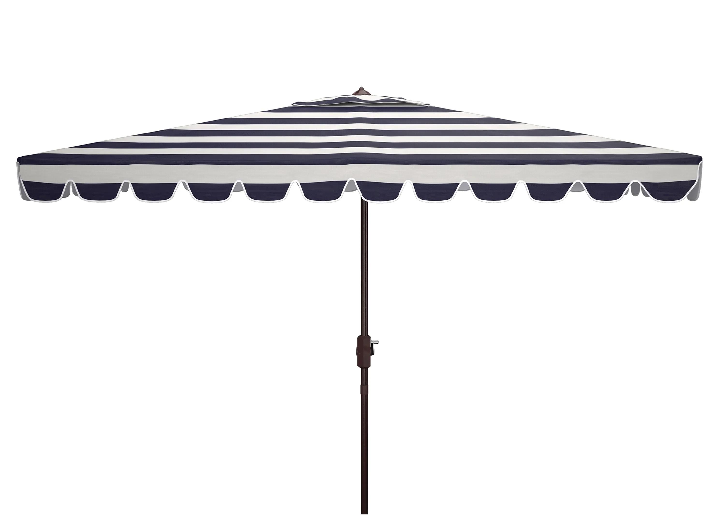 Lavinia Outdoor Rectangular Crank Umbrella