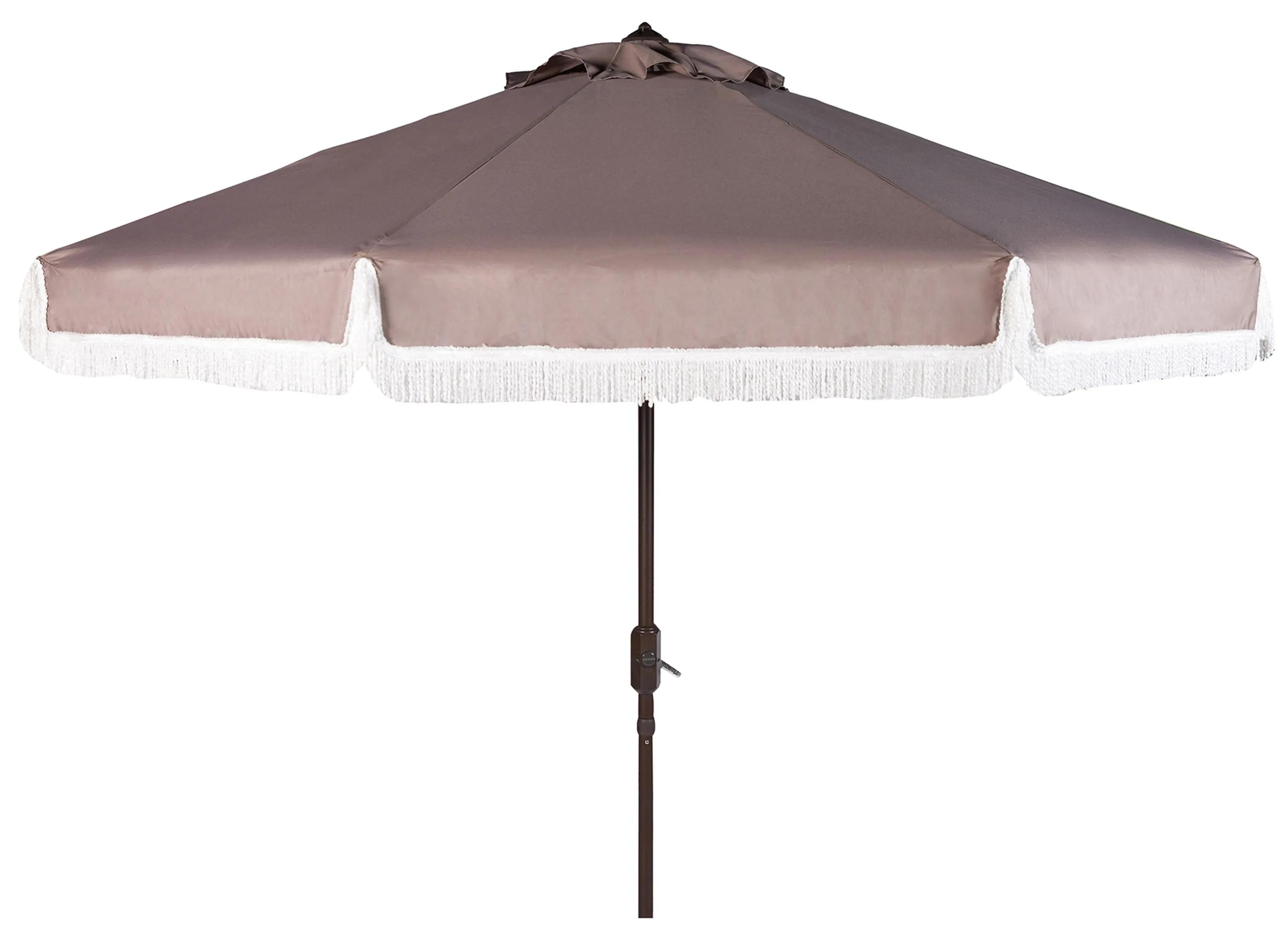 Murphy Crank Outdoor Push Button Tilt Umbrella