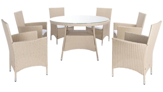 Torus 7-pc. Outdoor Dining Set