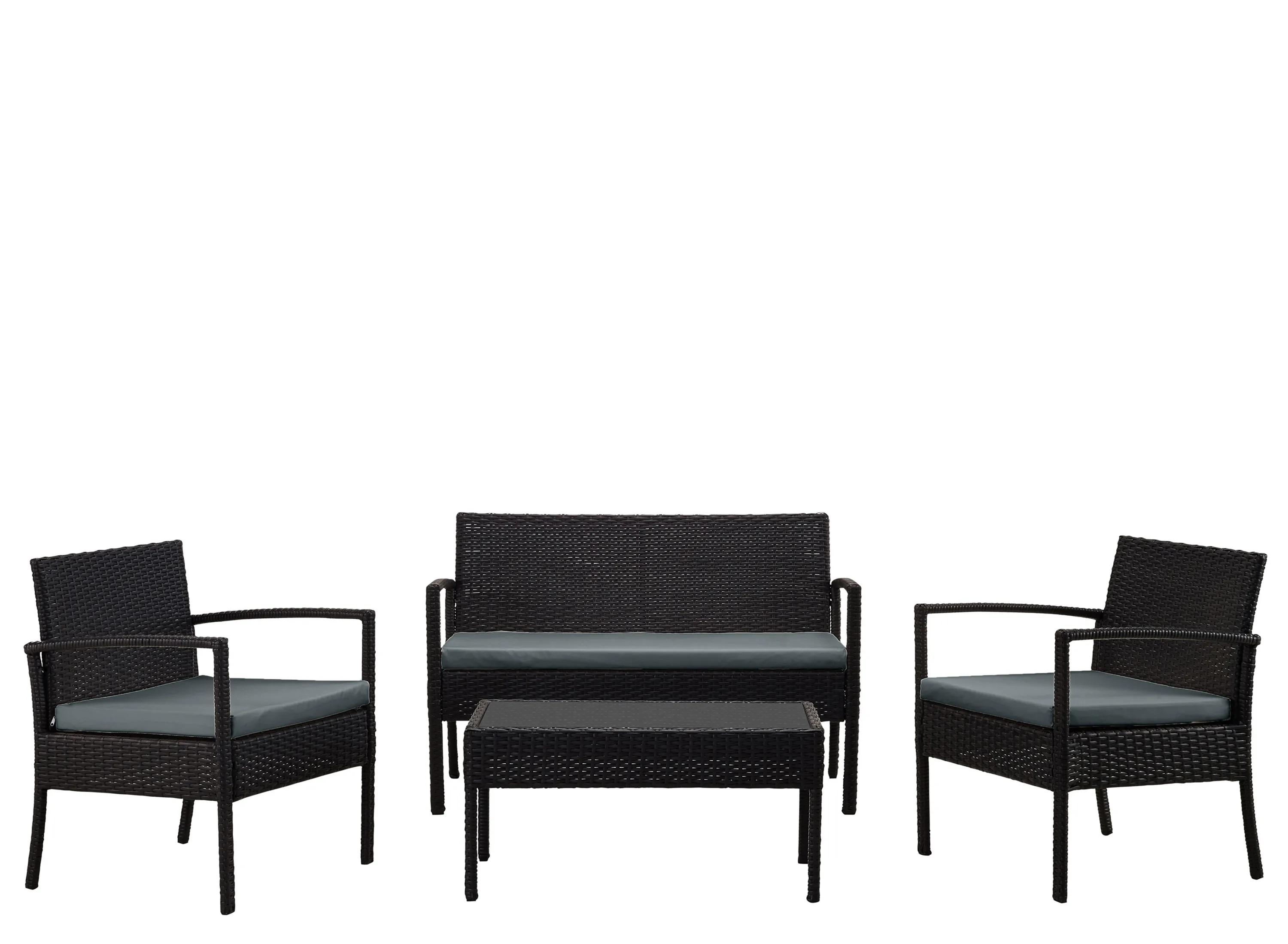 Noli 4 Pc Outdoor Patio Set