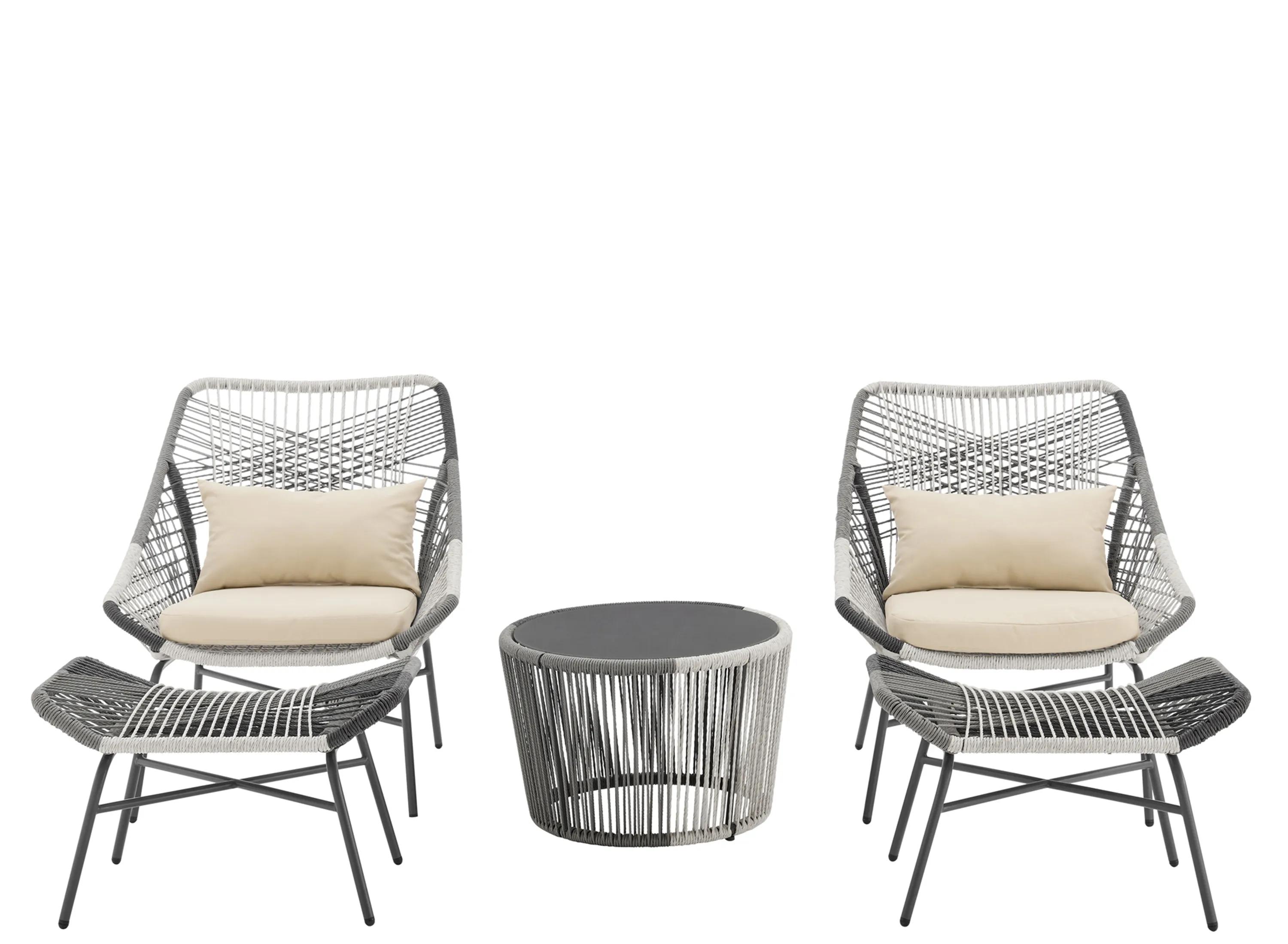 Ashland 5 Pc Patio Conversation Set
