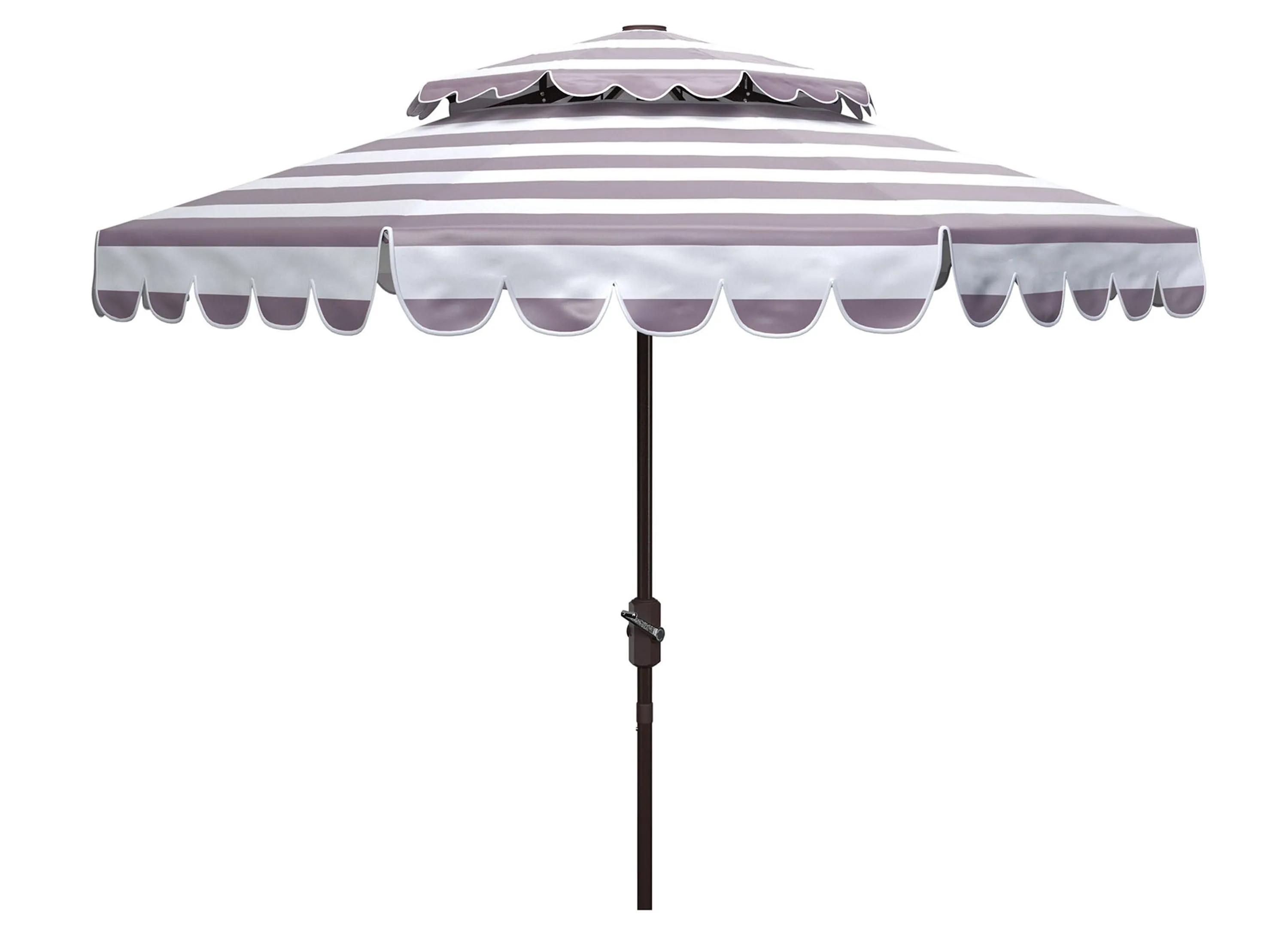 Lavinia 9 ft Rnd Double Top Crank Umbrella