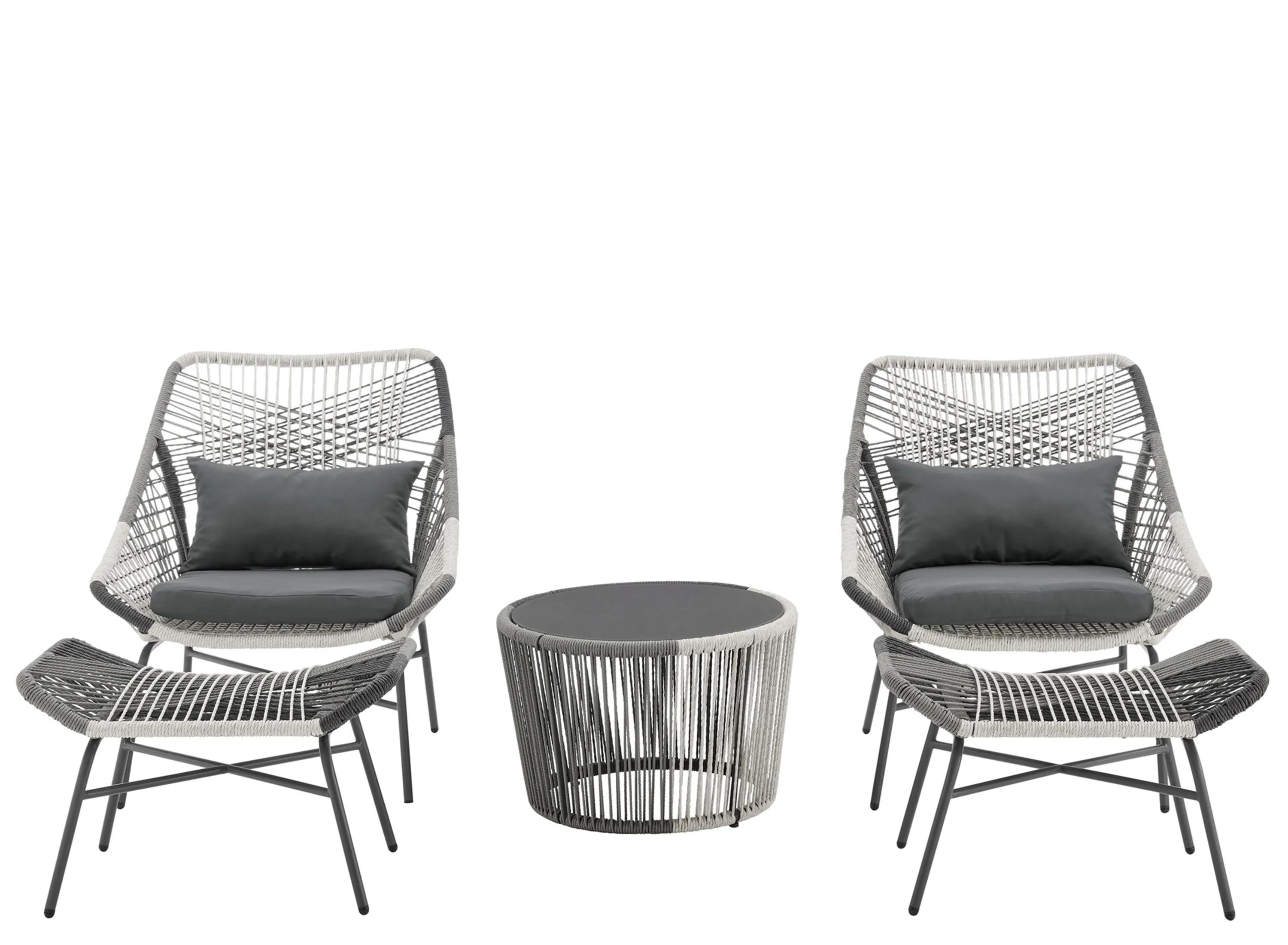 Ashland 5 Pc Patio Conversation Set