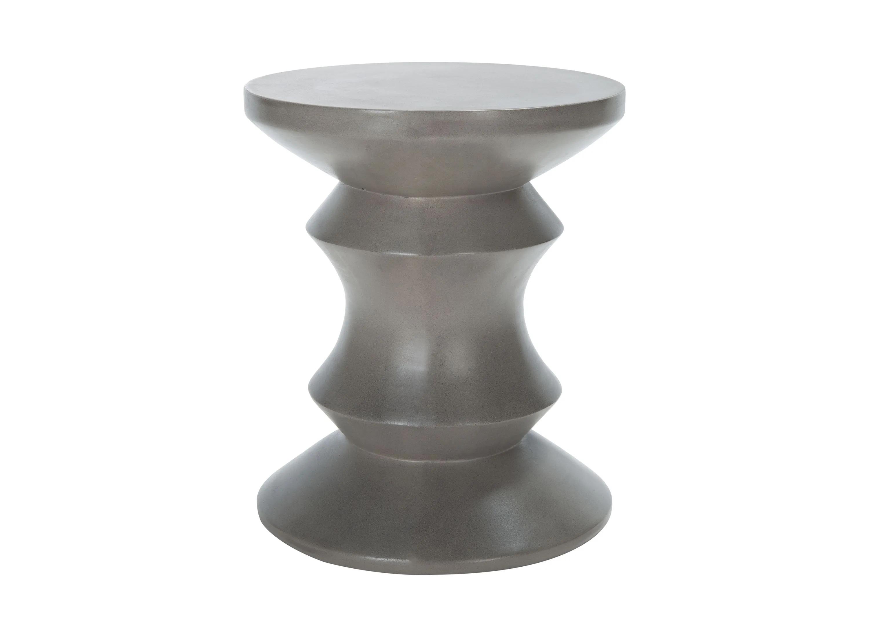 245253380 Palmdale Outdoor Concrete Accent Stool sku 245253380
