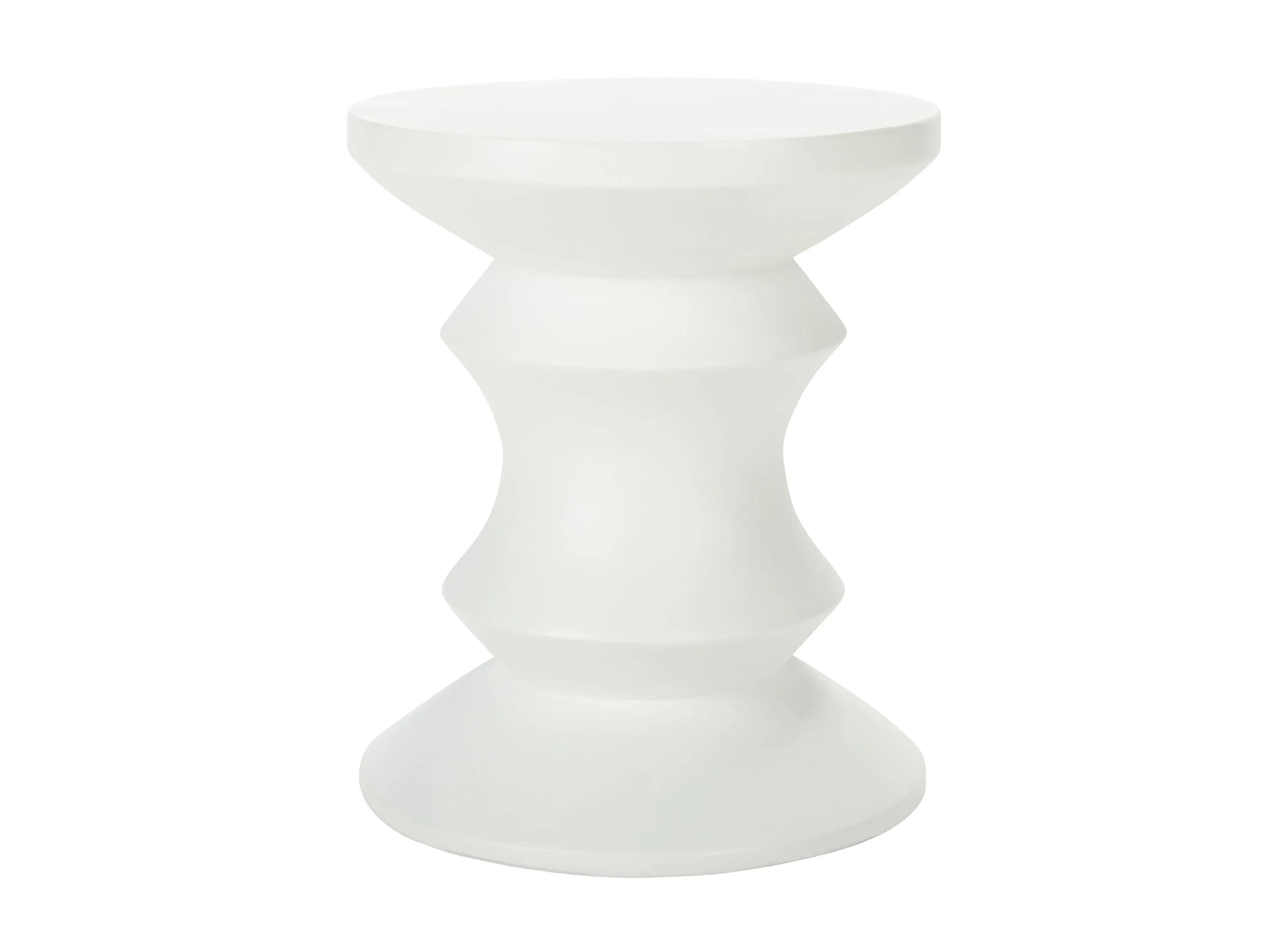 Palmdale Outdoor Concrete Accent Stool