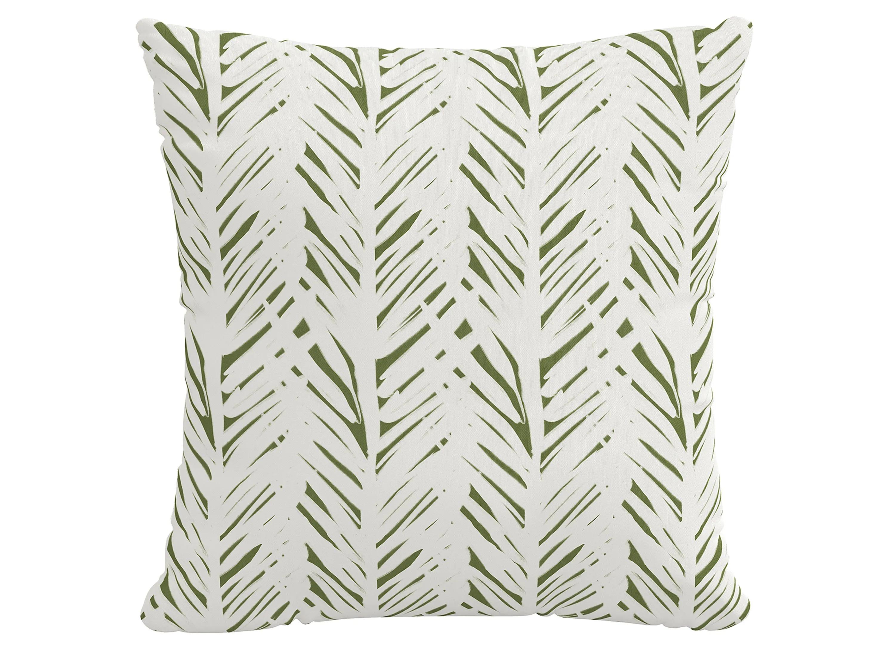 20 Outdoor Brush Palm Pillow