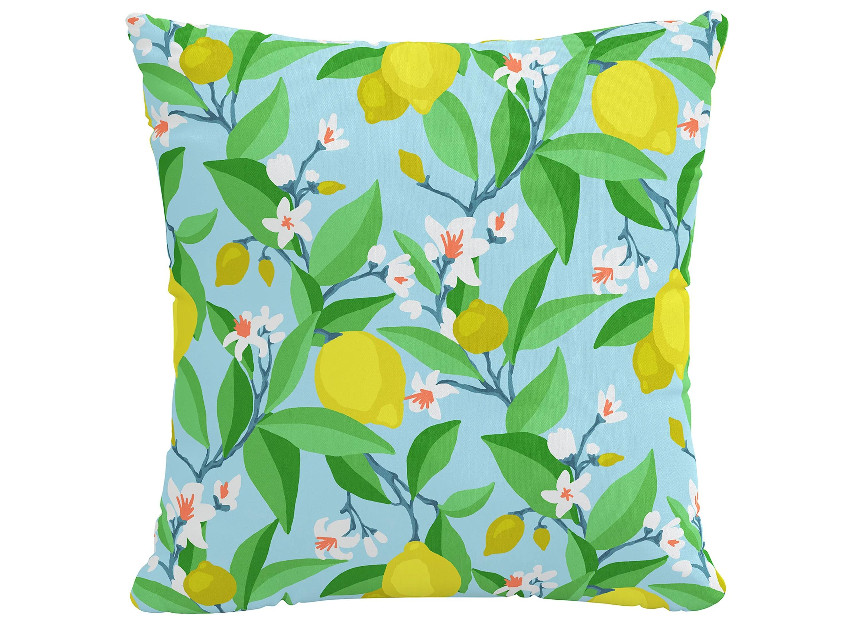 20 Outdoor Summer Citrus Pillow